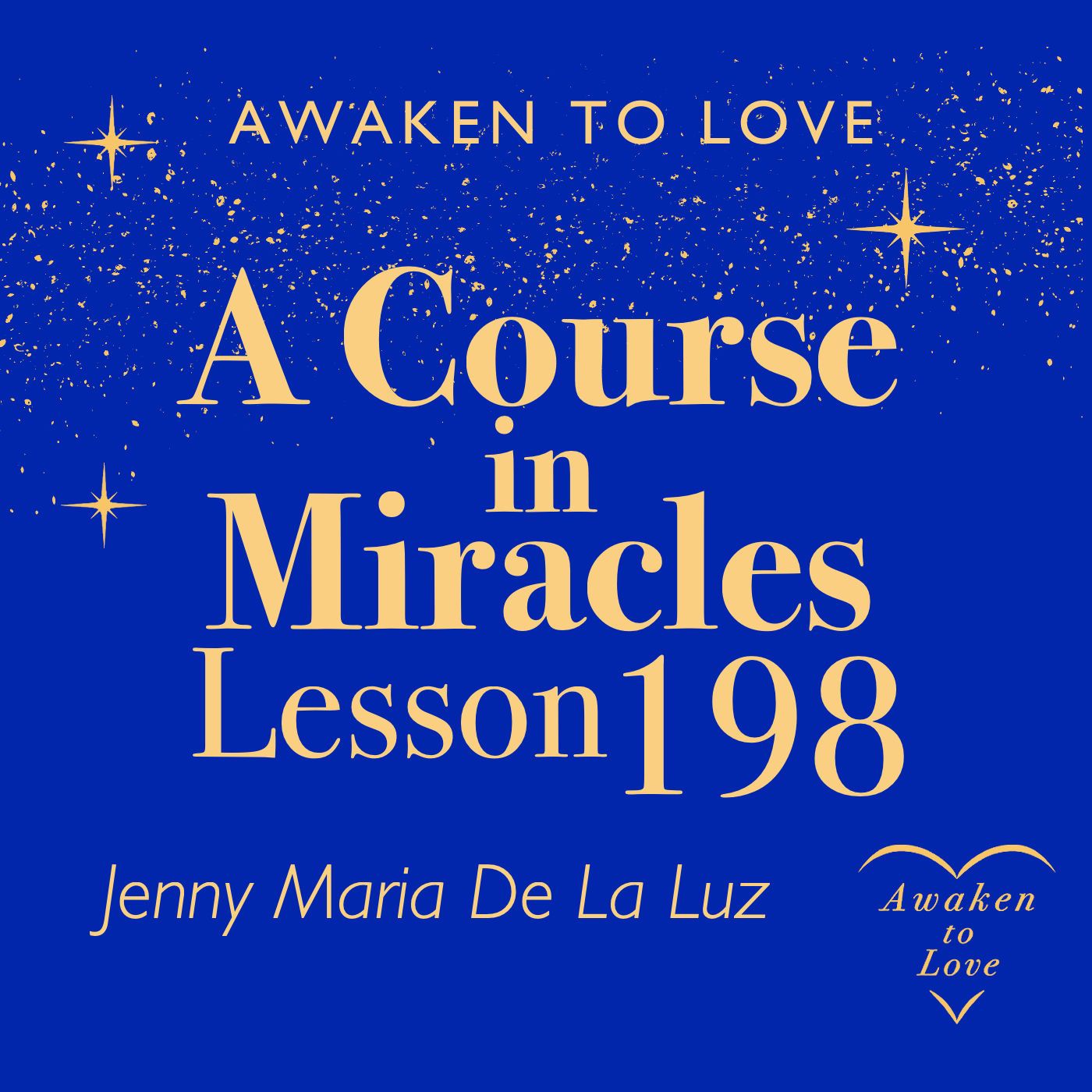 ACIM Lesson 198, Only my condemnation injures me, A Course in Miracles episode artwork