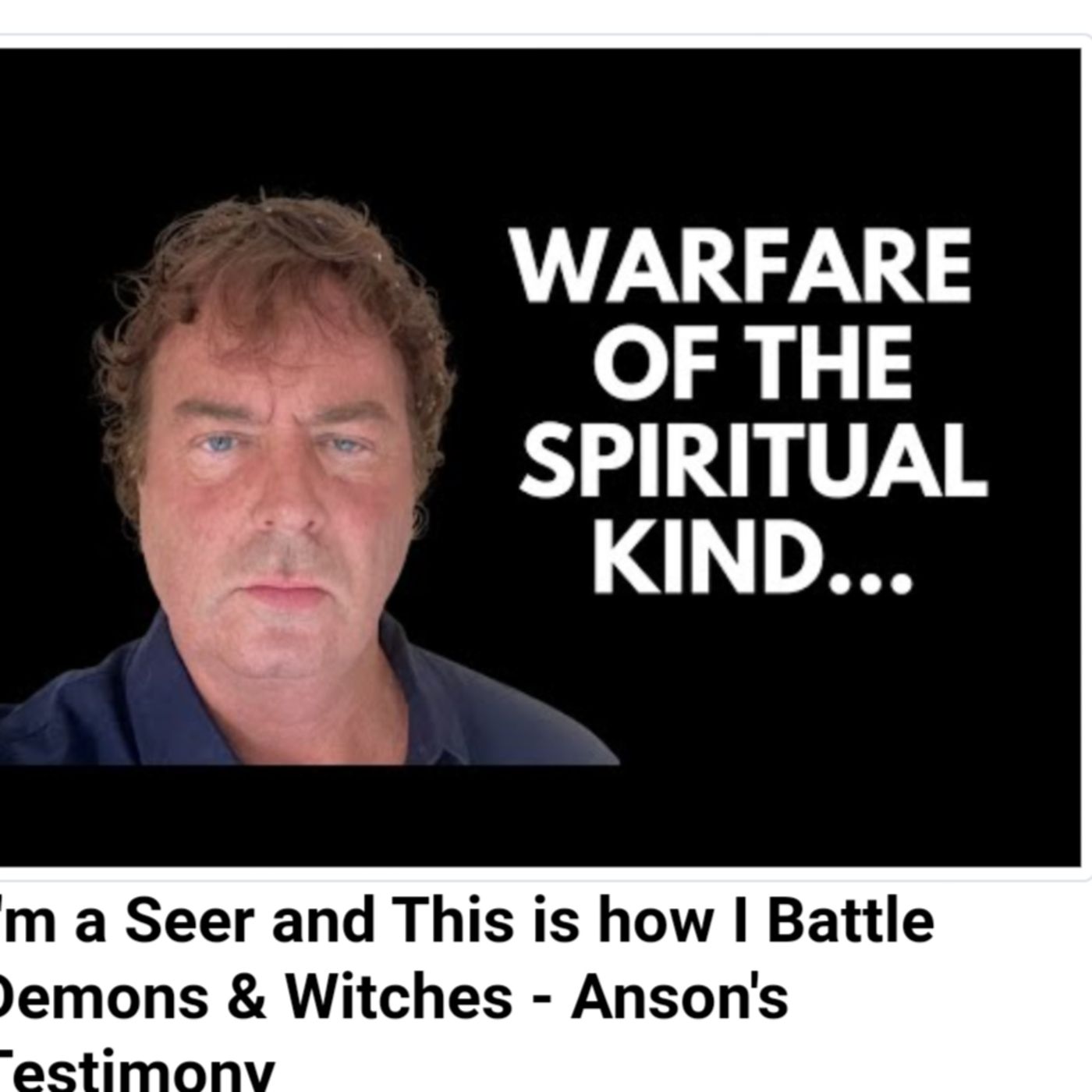 I'm a Seer and This is how I Battle Demons & Witches - Anson's Testimony episode artwork