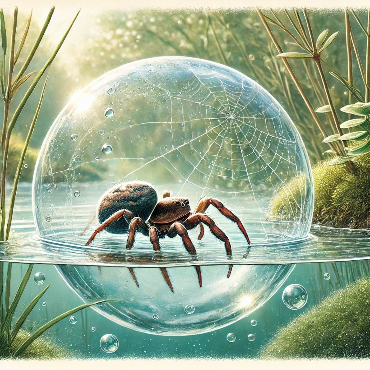 Tu savais qu'il existe une araignée qui vit sous l'eau ? episode artwork