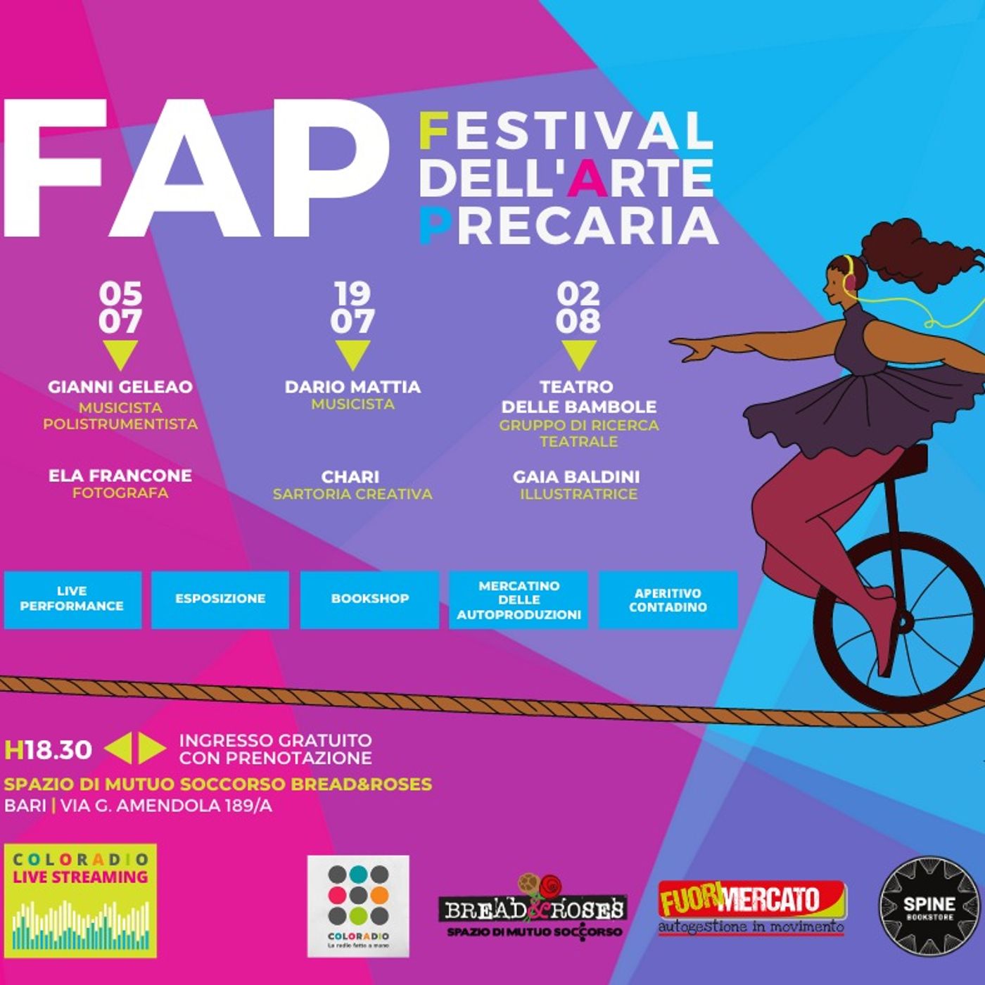 FAP Festival dell\'Arte Precaria 2020