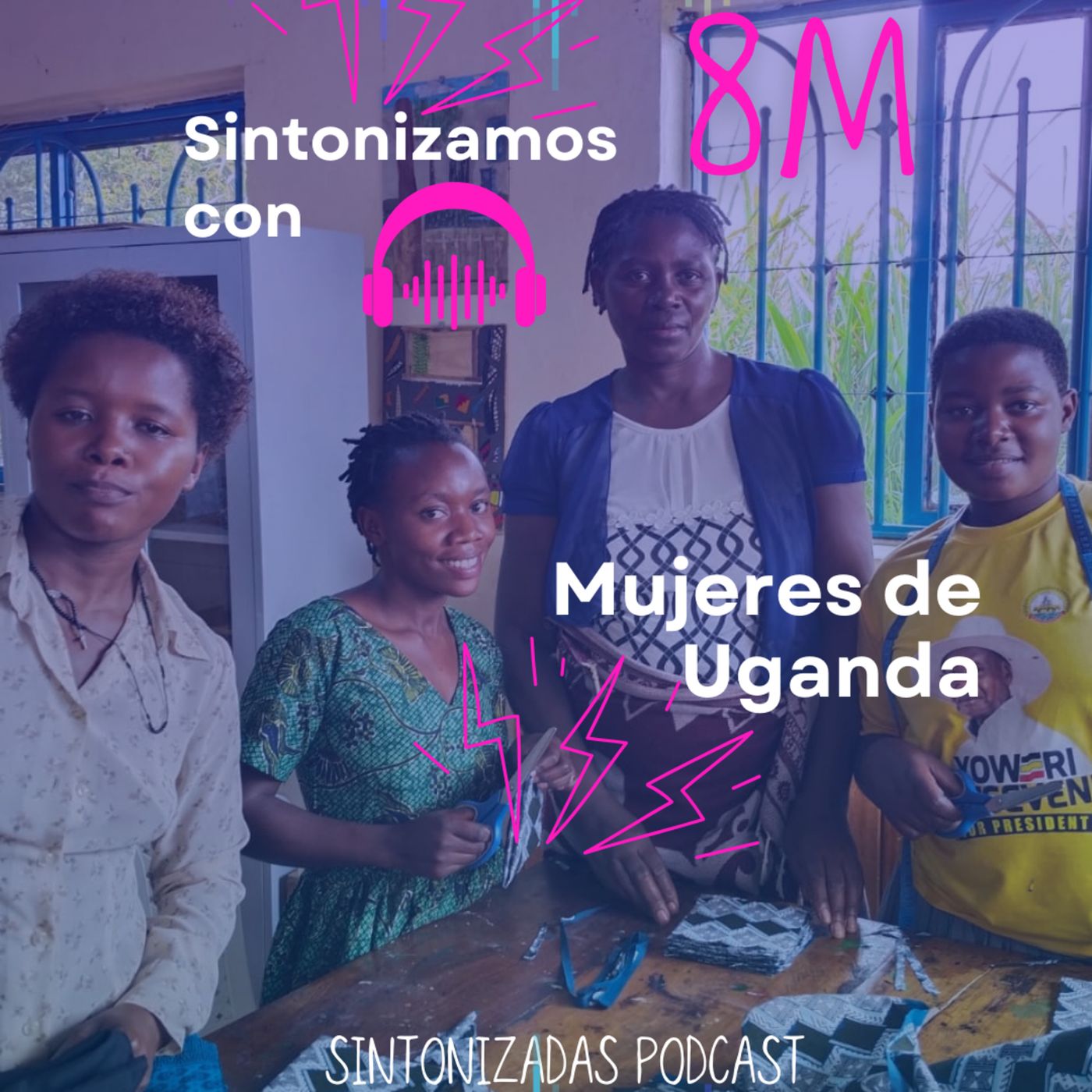 Portada de Sintonizadas Productora de podcast a medida