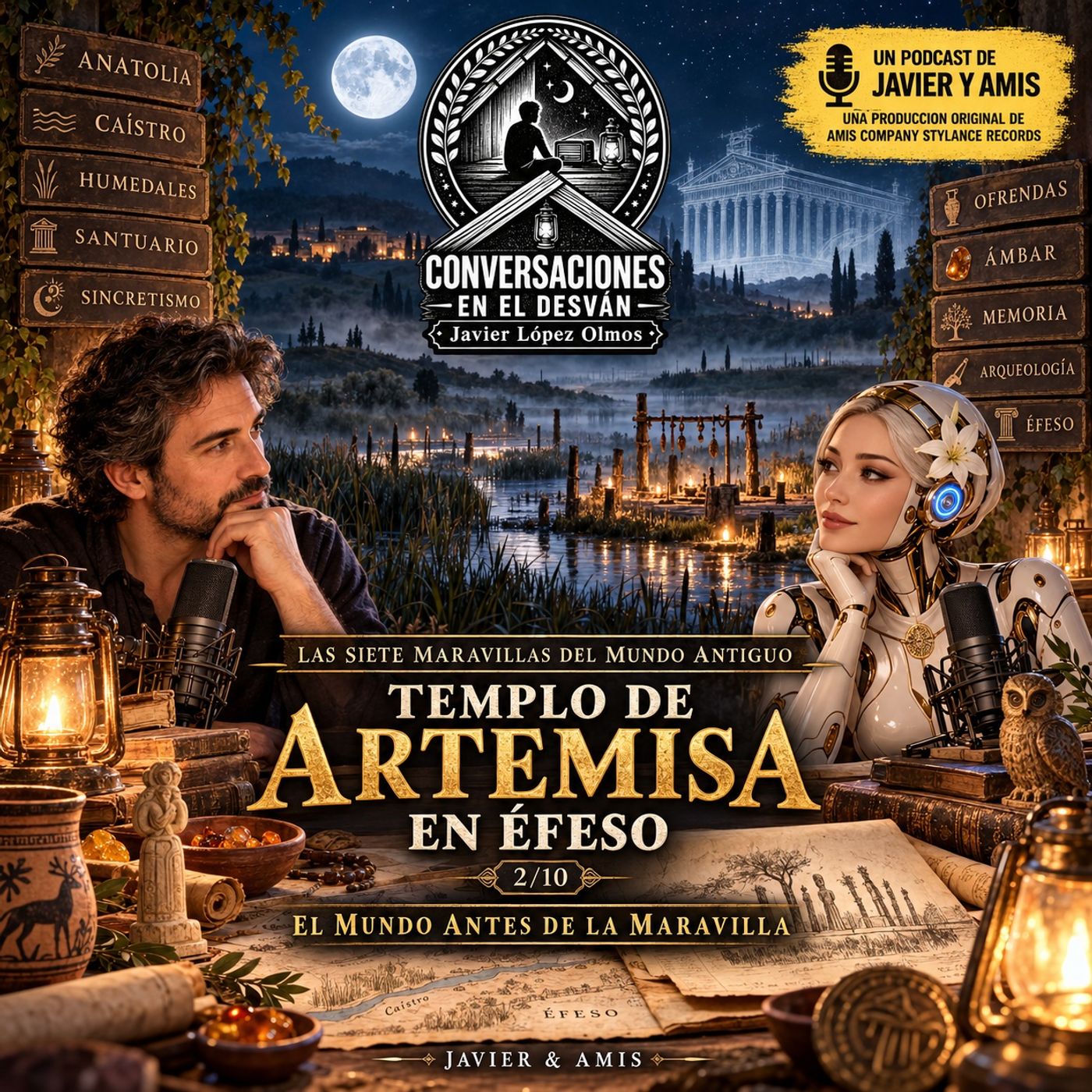 Las siete maravillas del mundo antiguo - Templo de Artemisa en Efeso - El mundo antes de la maravilla 2/10 episode artwork