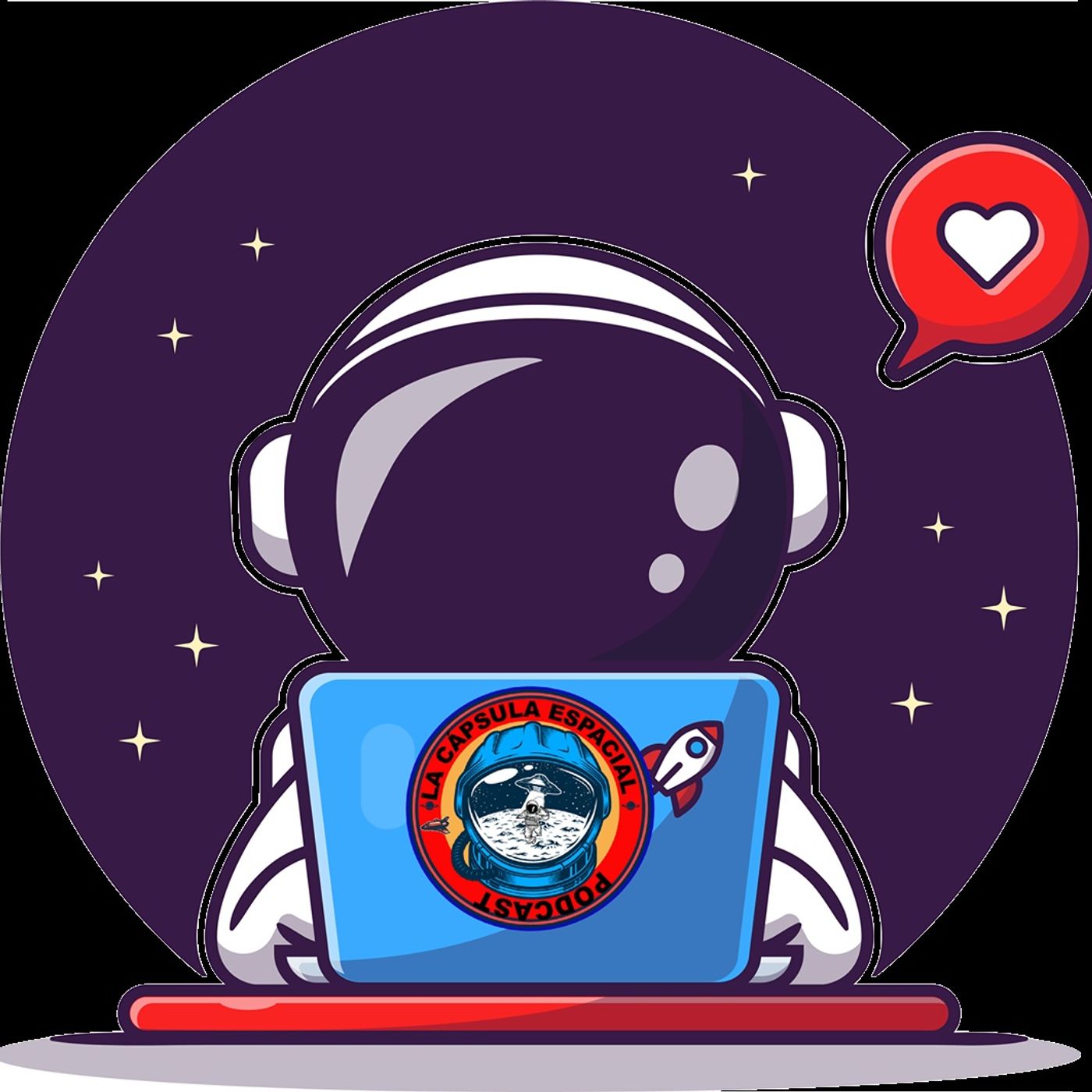 La cápsula espacial.