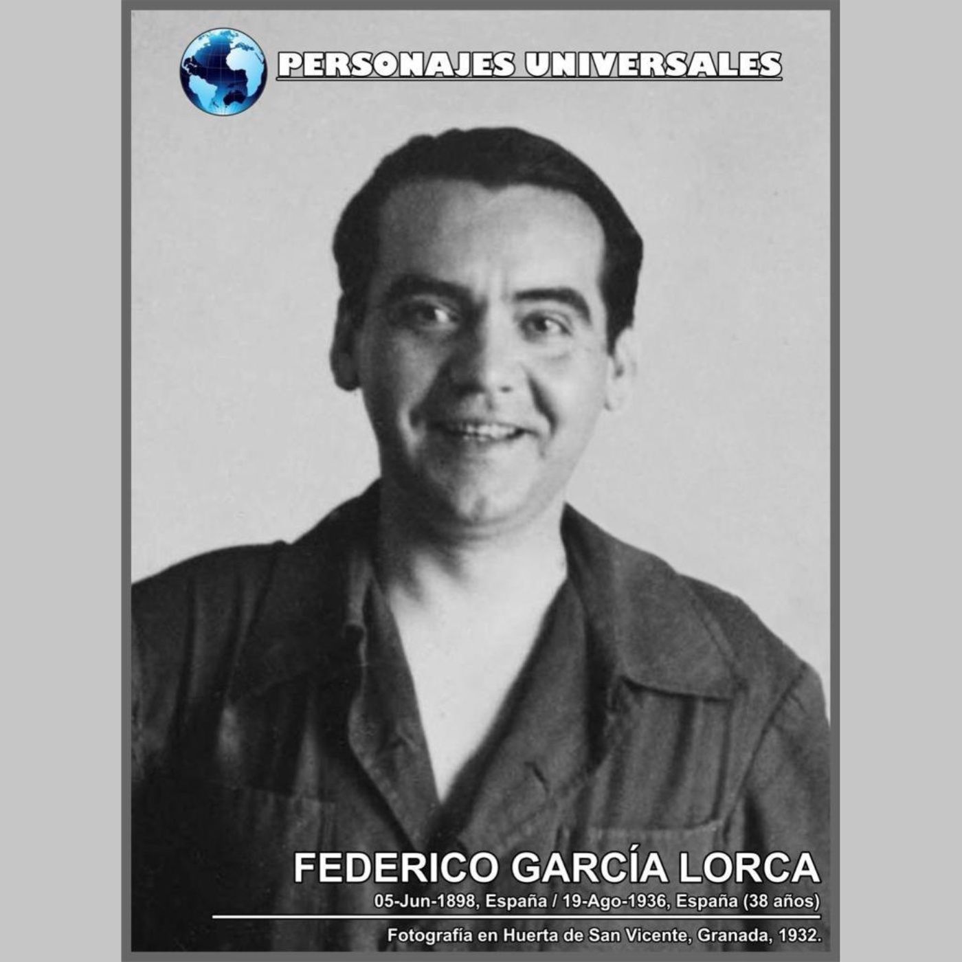 Federico García Lorca Biografia 49 de Personajes Universales por Carlos Laya episode artwork