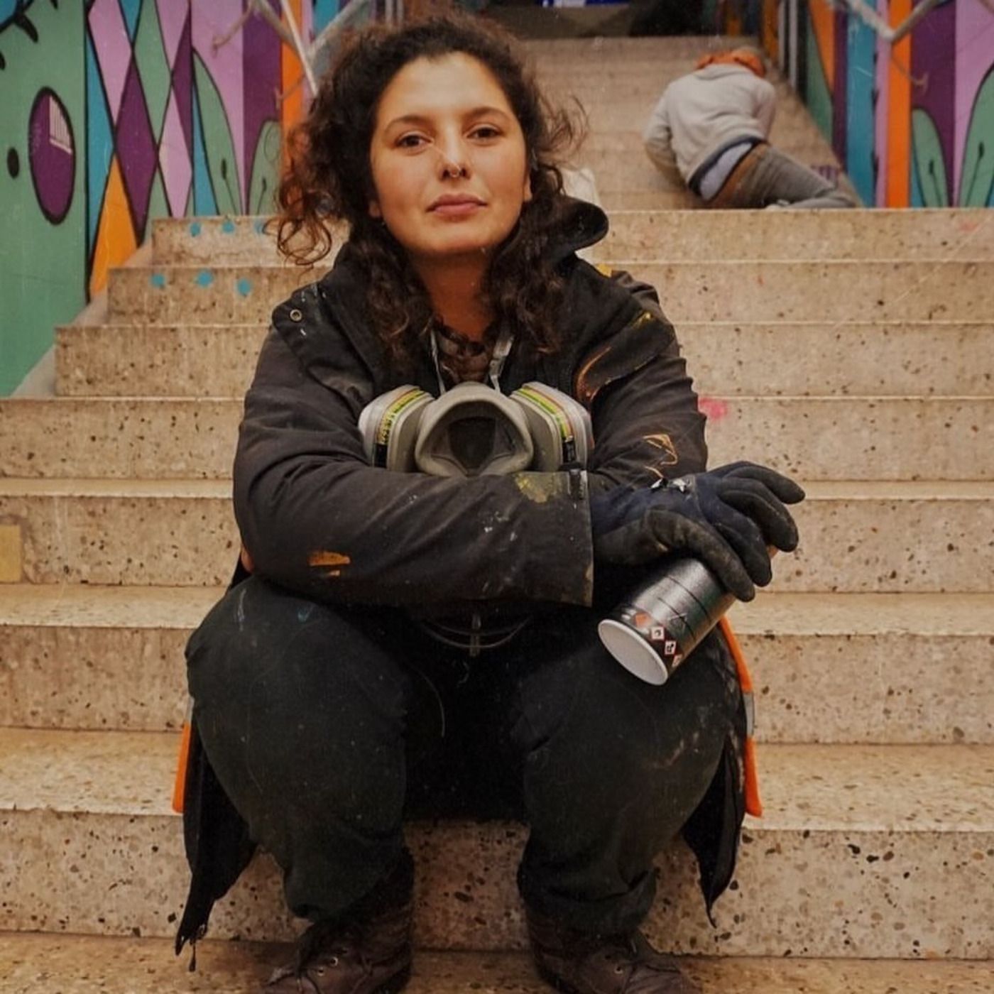 THEKRA JAZIRI - Murals, Streetart & Workshops - Wem gehört die Stadt - Frankfurt, Offenbach, Rhein-Main - [GERMANY] episode artwork