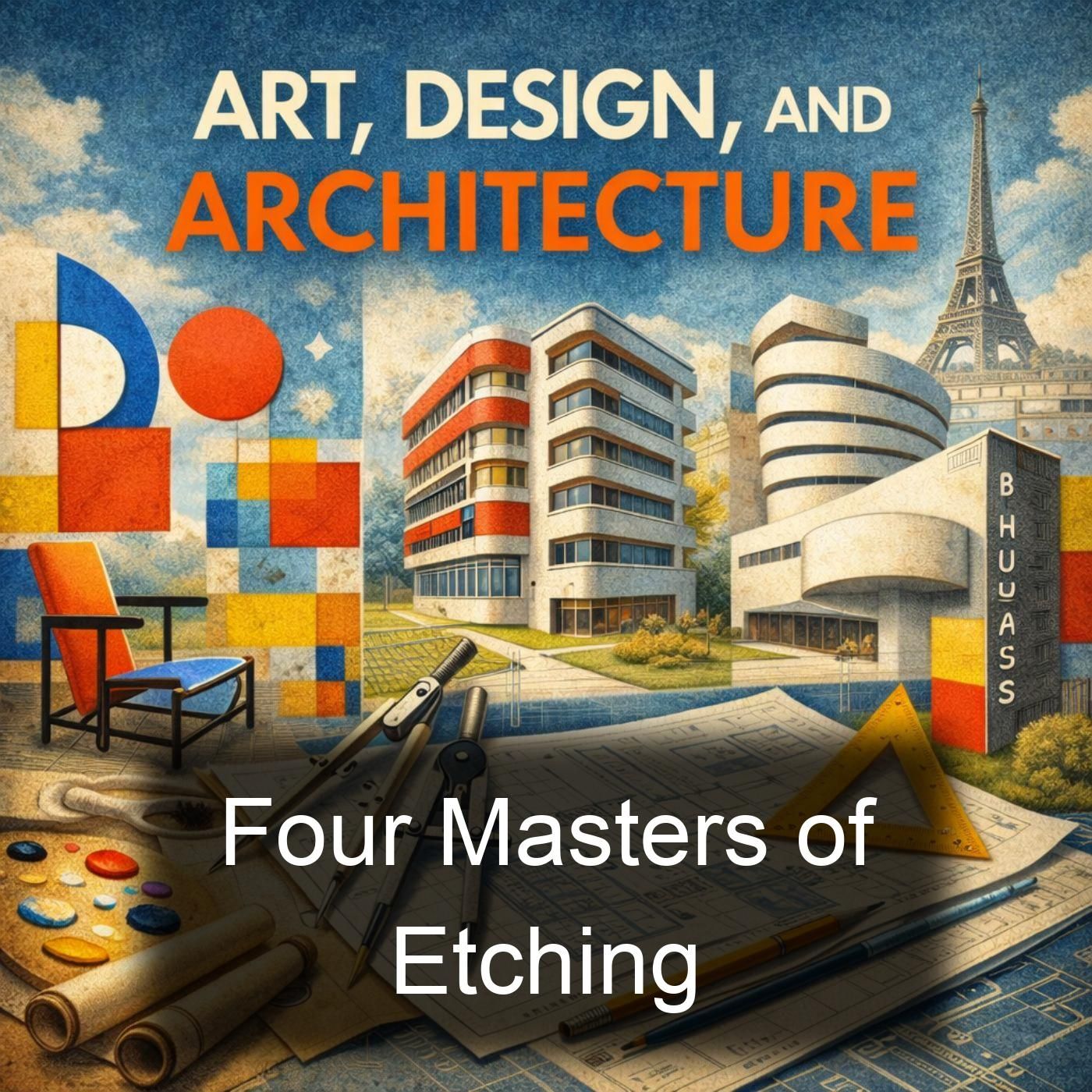 Four Masters of Etching cover art