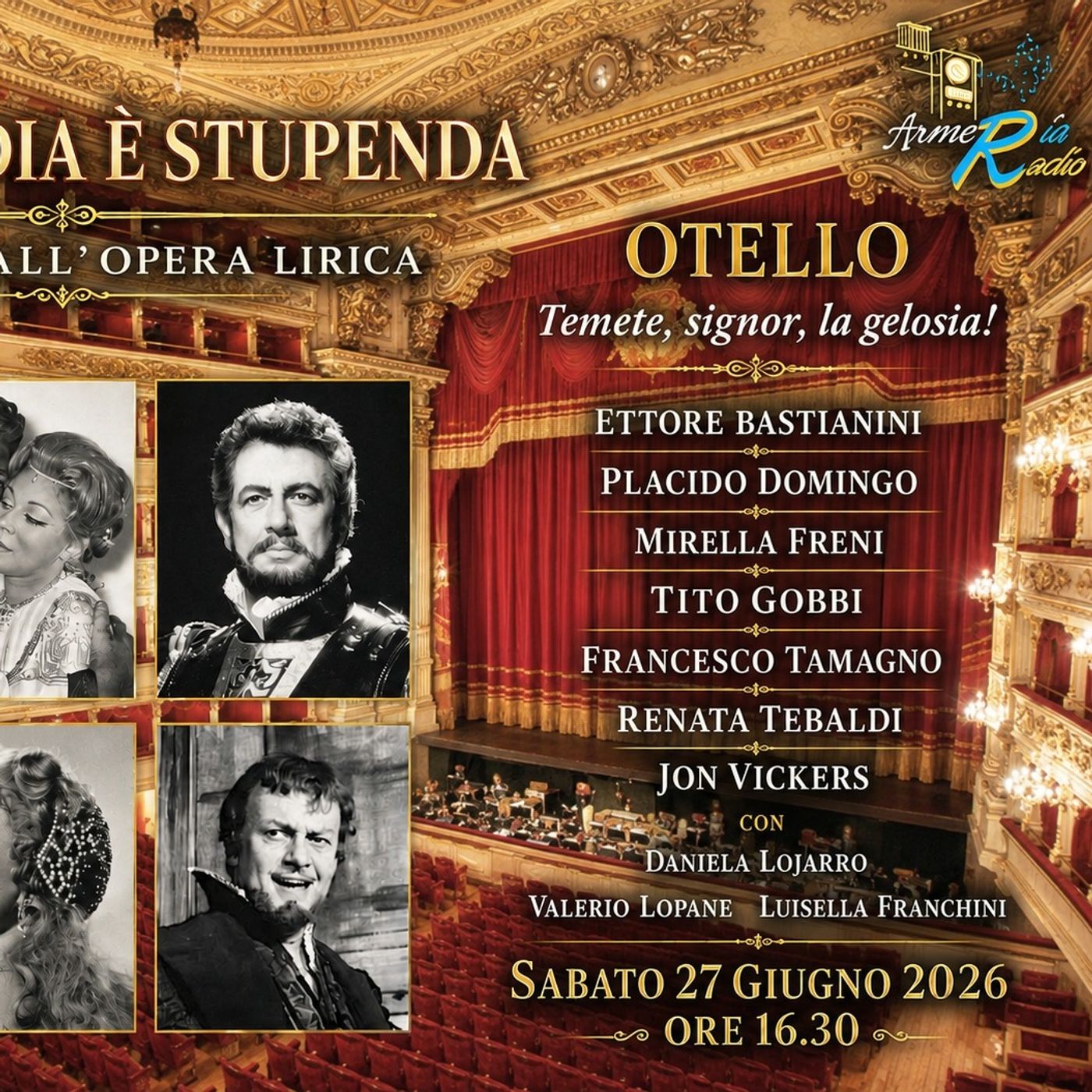 La Commedia è Stupenda - L'Otello - Temete, signor, la gelosia! episode artwork