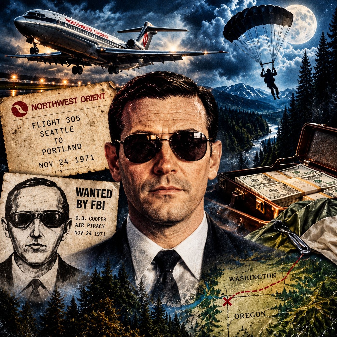 Ep. #255: D.B. Cooper w/ Rob Bertrand & Open Lines
