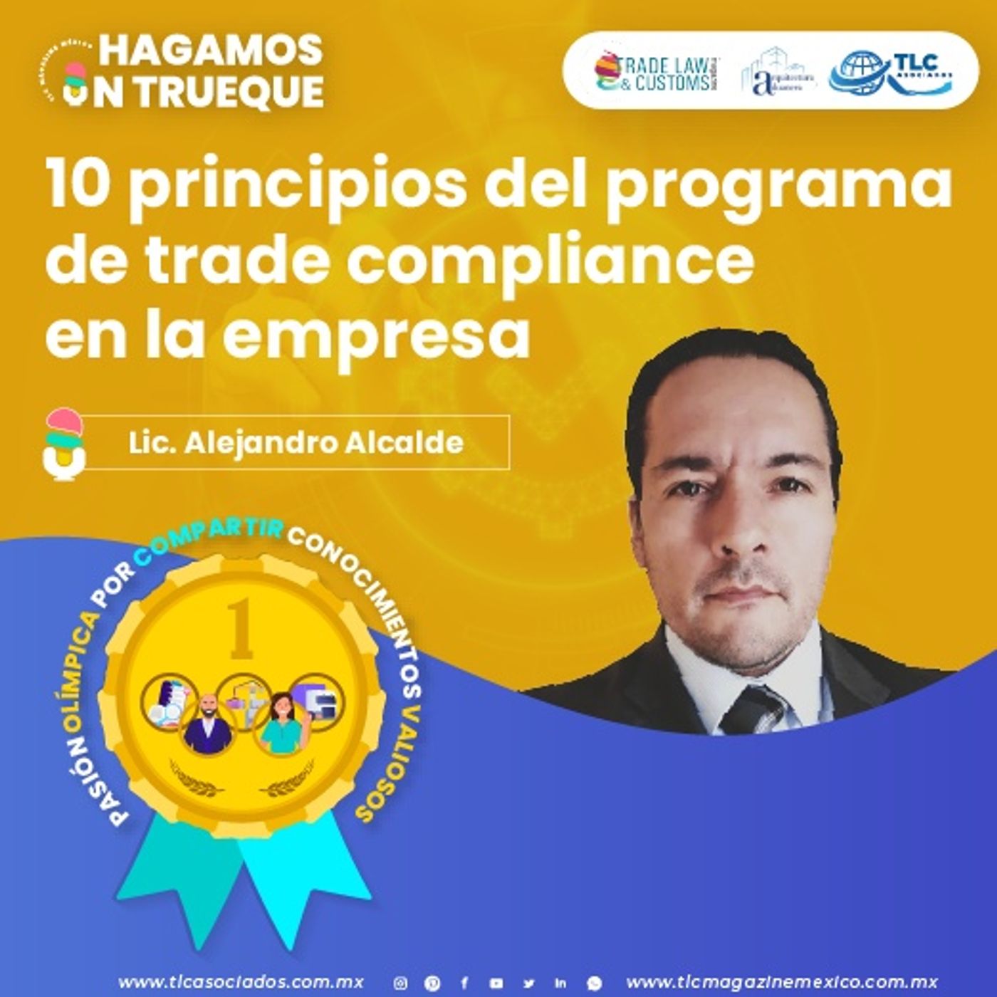 Episodio 245. 10 principios del programa de trade Compliance en la empresa episode artwork