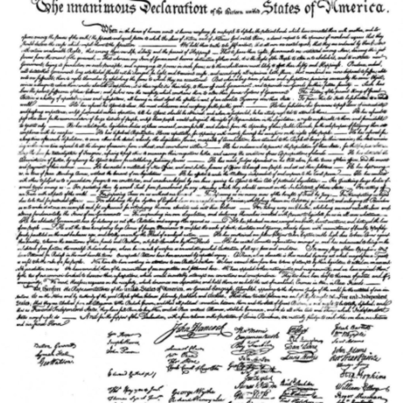 Episode 1855, Archive: Jefferson's Original Draft of the Declaration of Independence Condemned Slavery