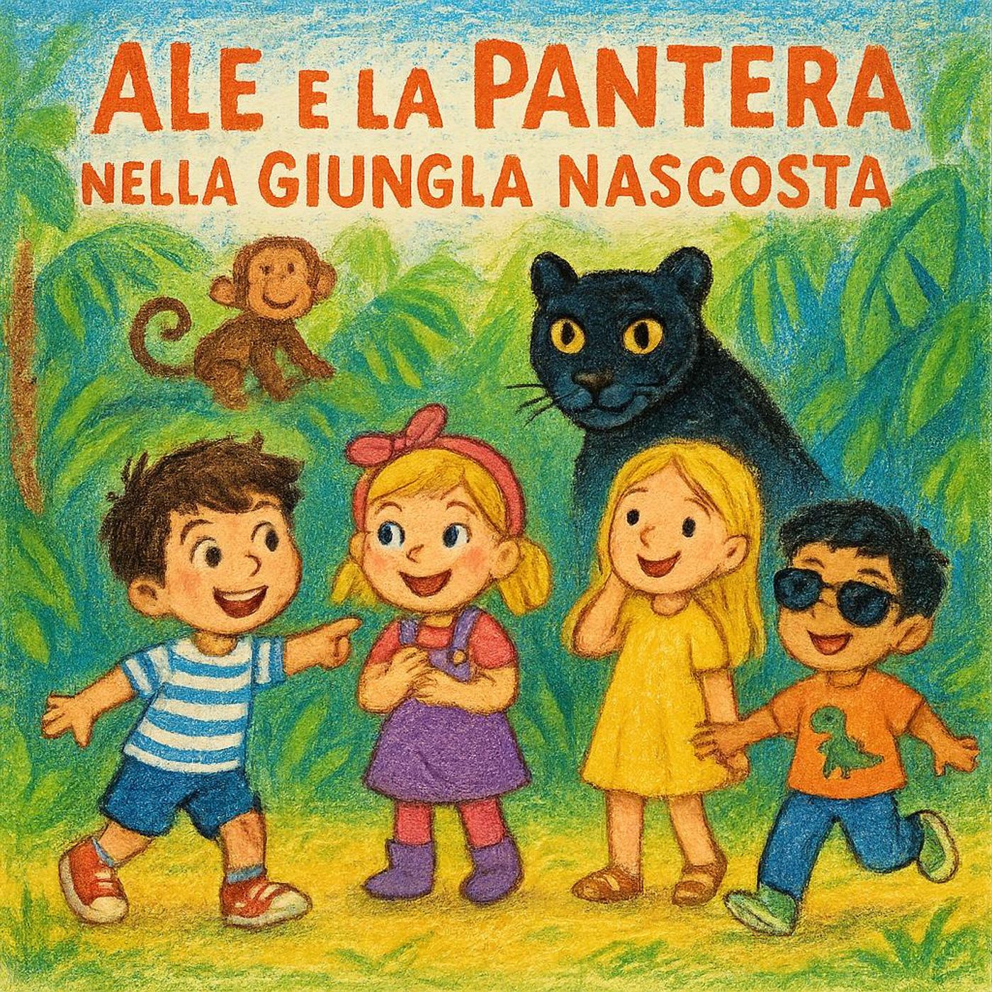 Ale e la Pantera nella Giungla Nascosta