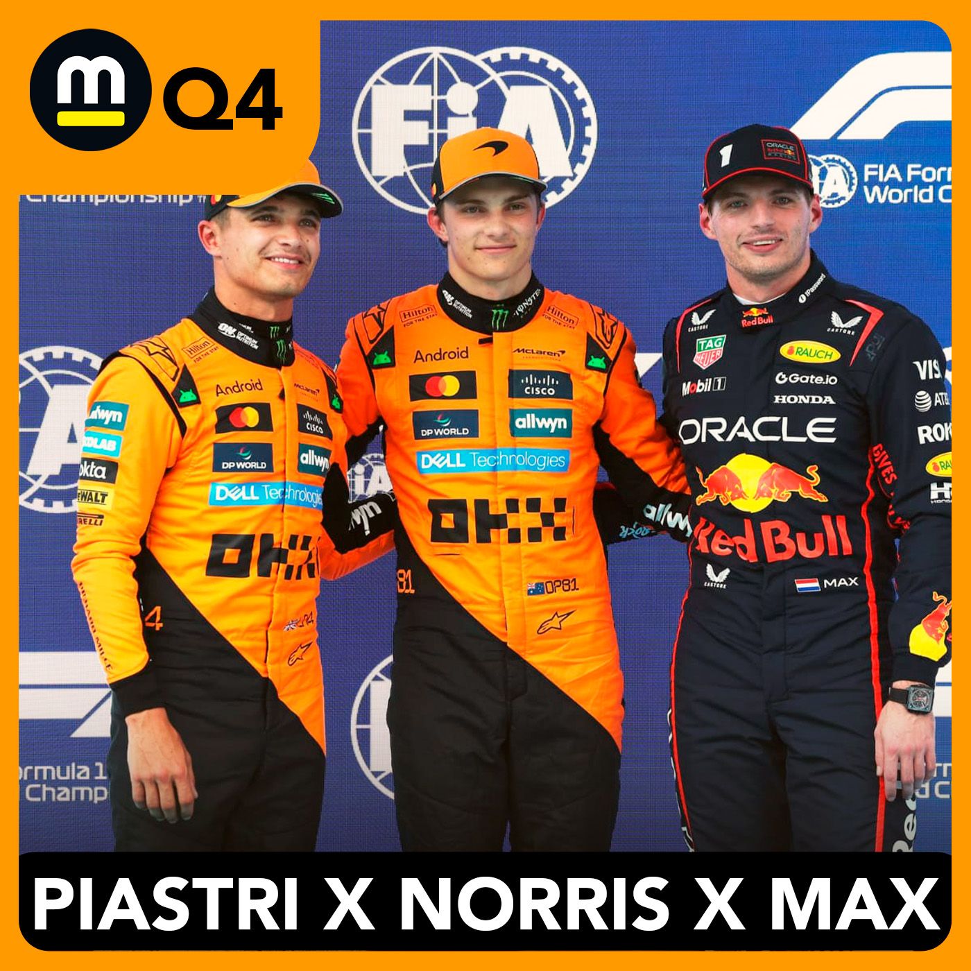 Piastri crava Norris e é pole! Max e Russell fazem mesmo tempo, Bortoleto brilha em 12º! episode artwork