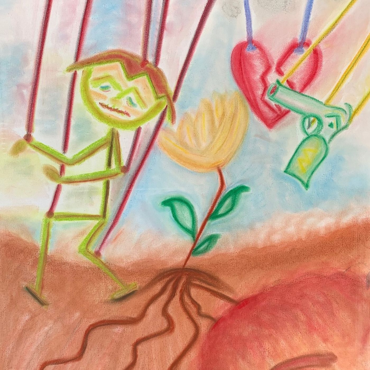 Moments of Kindness in this Pandemic Storm # 52 with me and our different sameness episode artwork