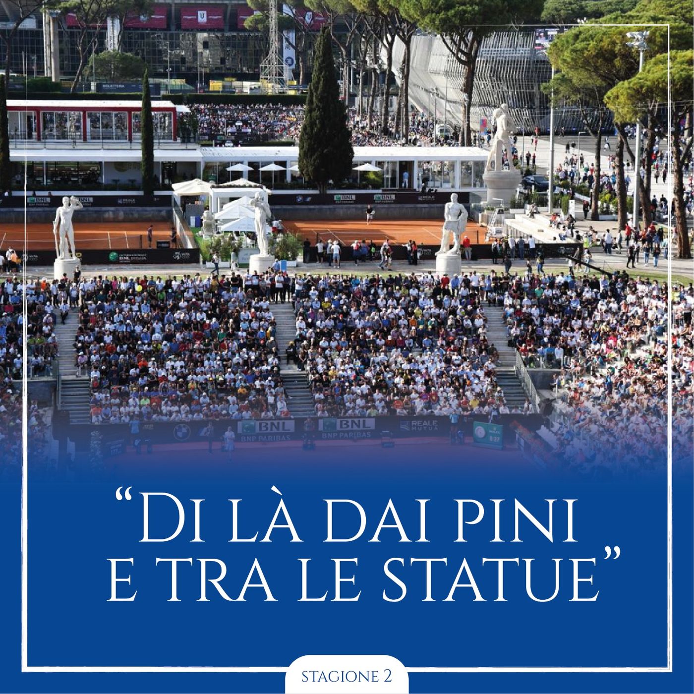 Di la dai pini e tra le statue
