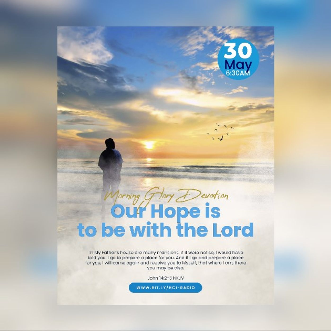MGD: Our Hope is to be with the Lord