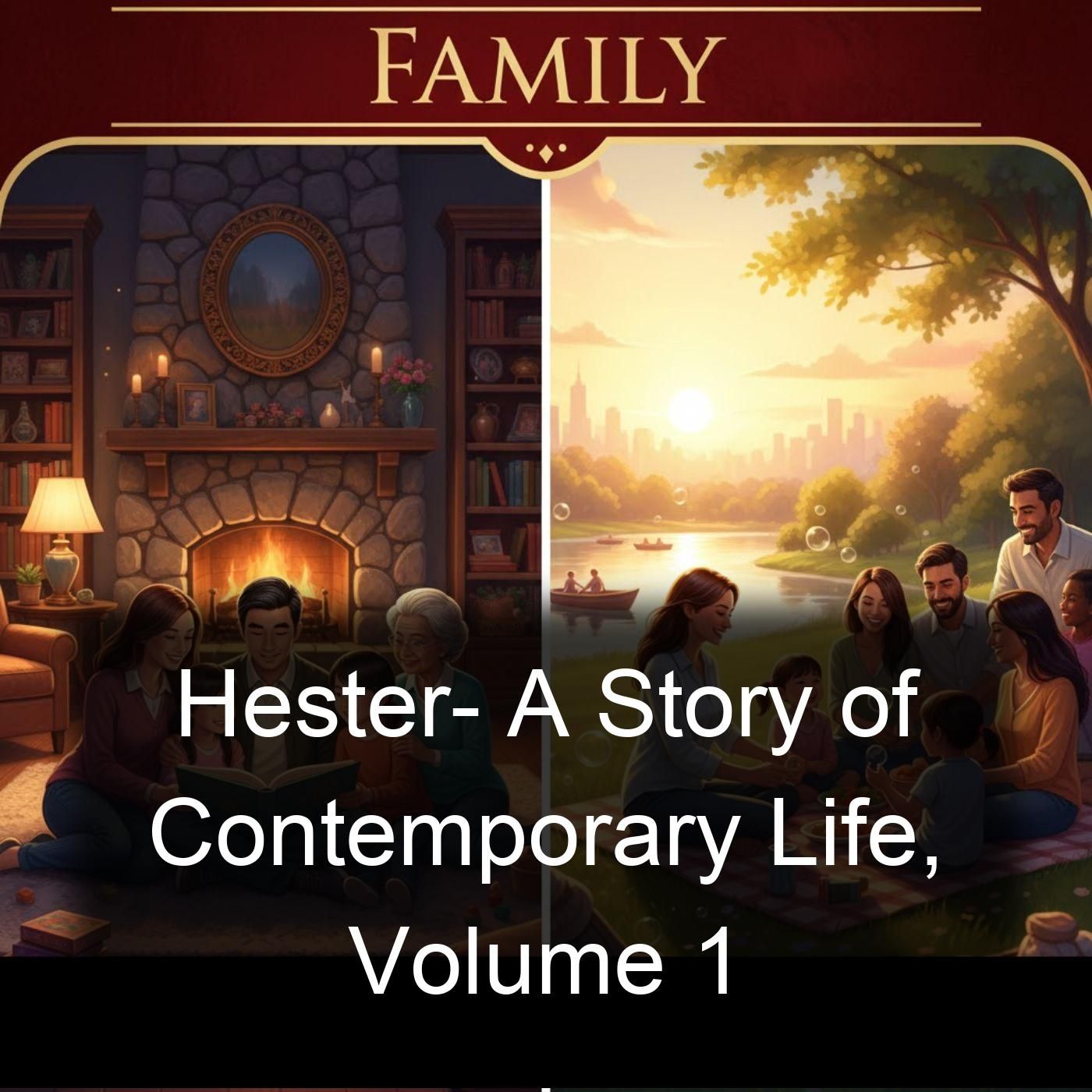 Hester-  A Story of Contemporary Life, Volume 1 cover art