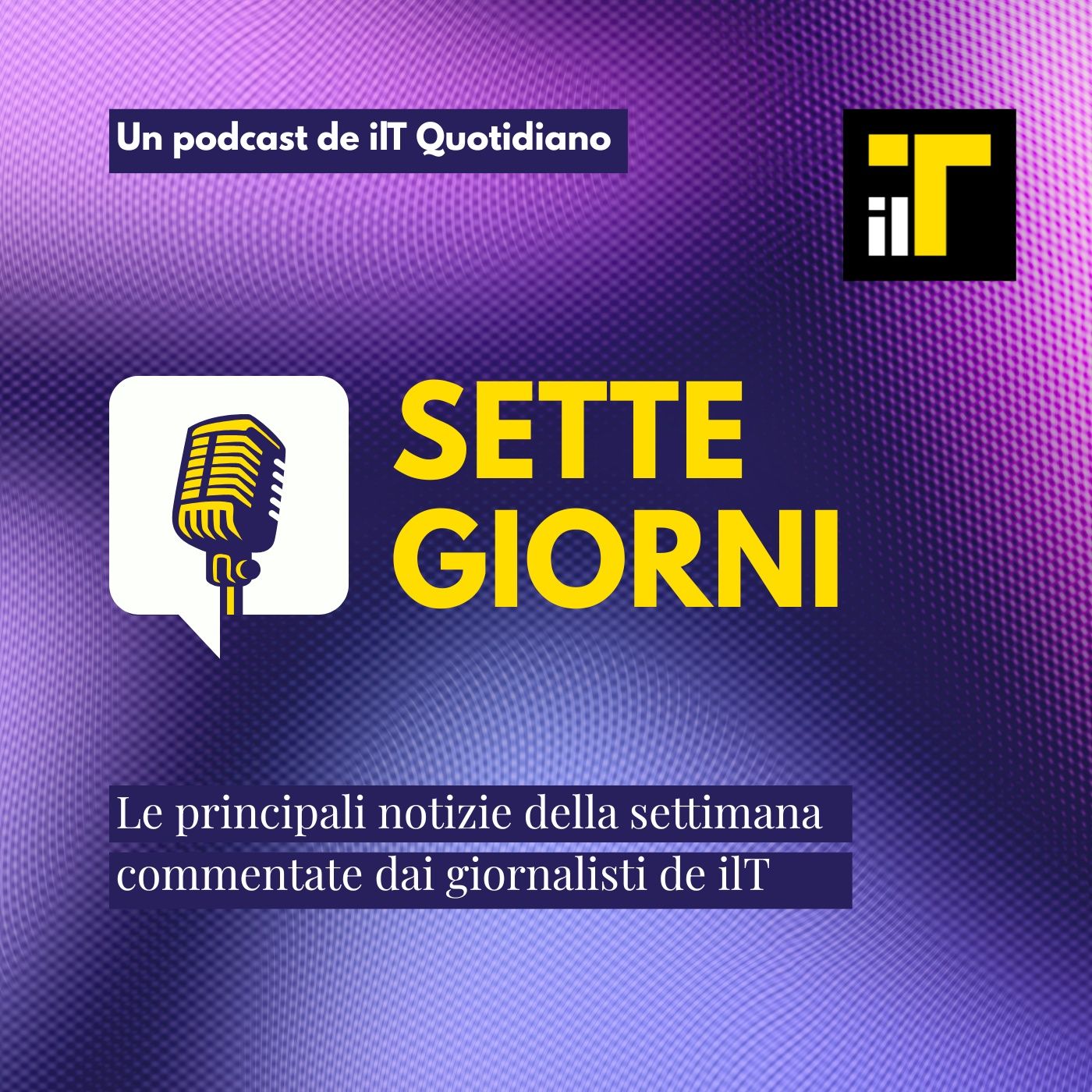 Copertina di Sette giorni