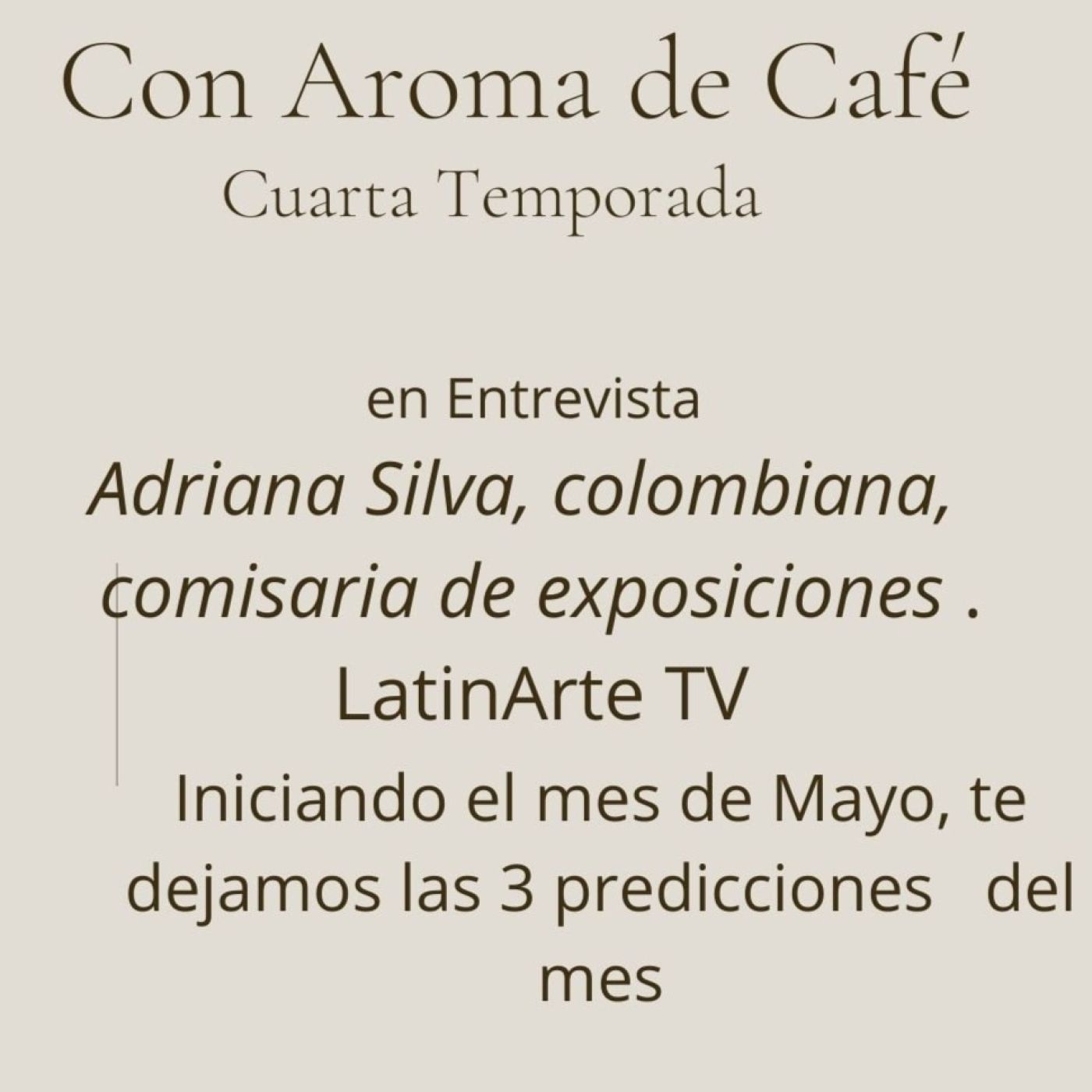 Con Aroma de Café