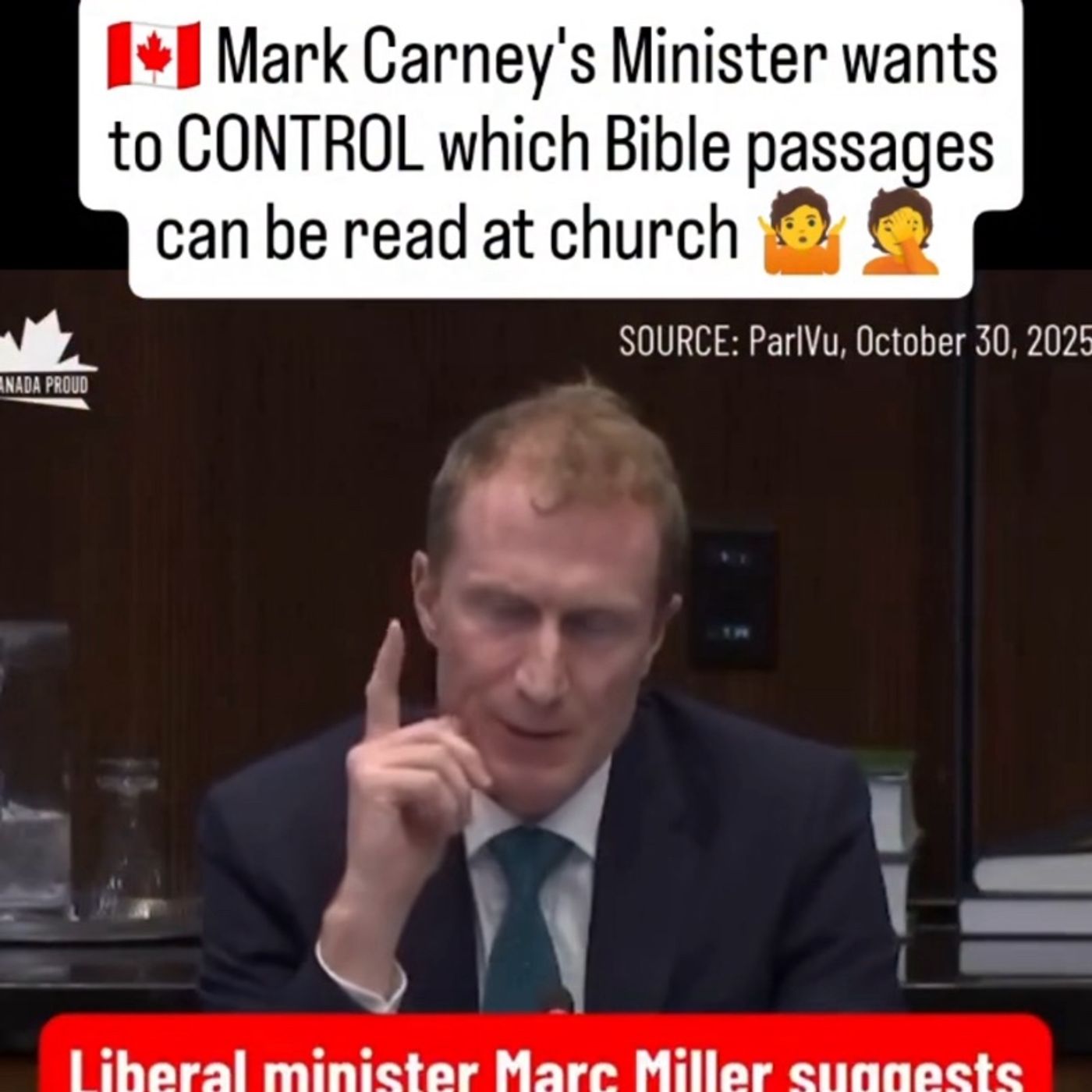 Breaking News: (Quoting Bible Scripture Illegal in CANADA!?)