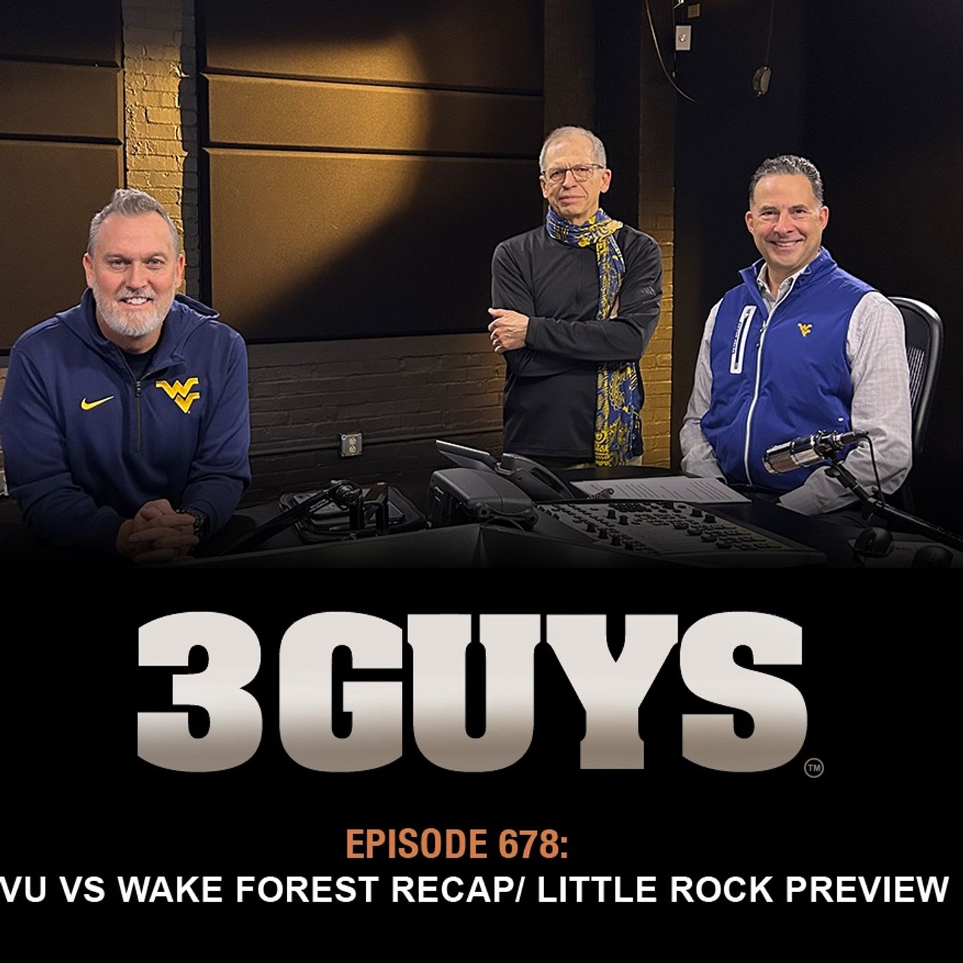 3 Guys Before The Game - WVU vs Wake Recap - WVU vs Little Rock Preview (Episode 681) 3 Guys Before The Game - WVU vs Wake Recap - WVU vs Little Rock Preview (Episode 681)