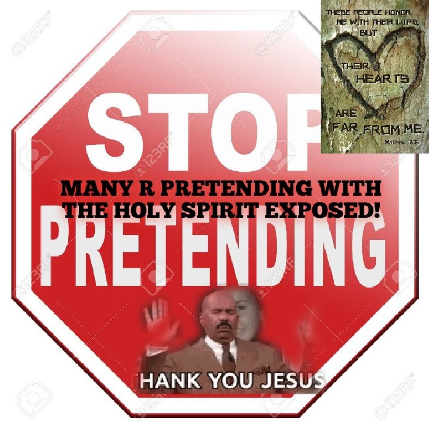 STOP PRETENDING WITH THE HOLY SPIRIT!(WITH YOUR LIPS U PRAISE BUT YAHWEH SEES A BUNCH O ACTORS!SHOWS ABOUT OVA!) episode artwork