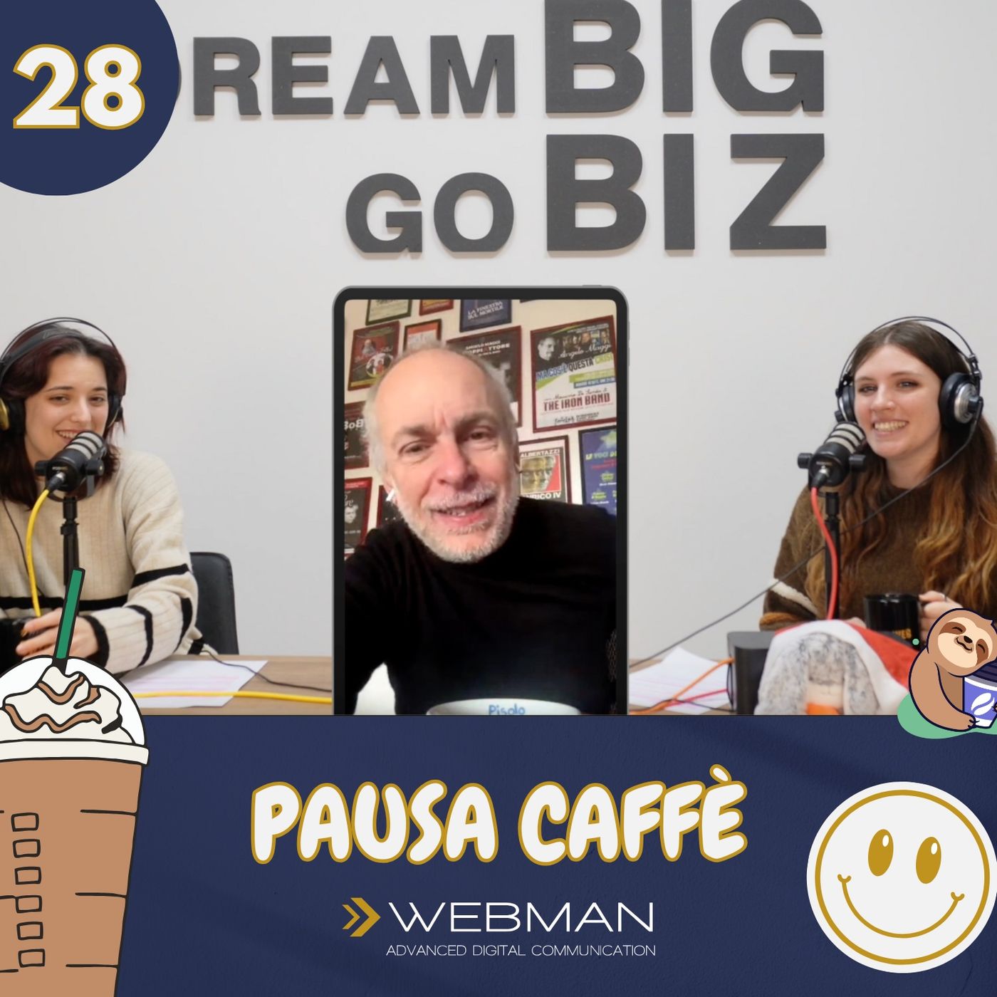 PAUSA CAFFE\', il podcast di Webman