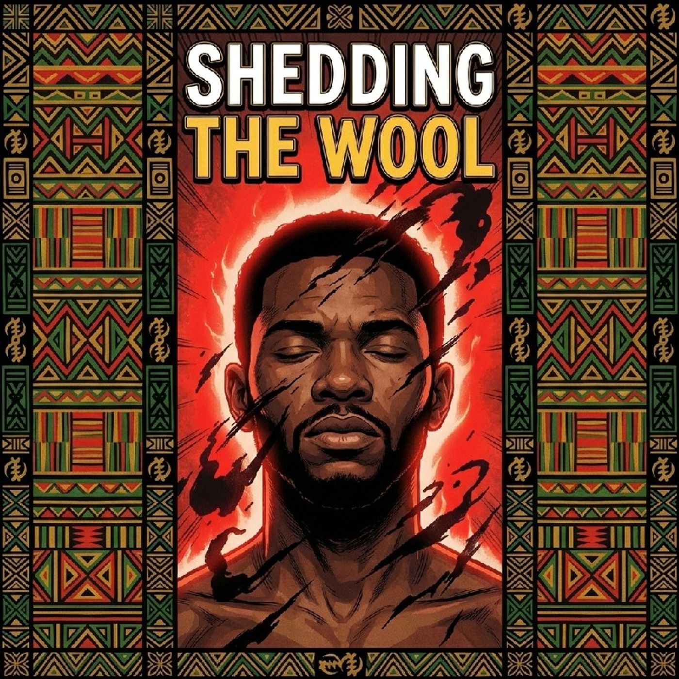 SHEDDING THE WOOL — Tha Daily Spark cover