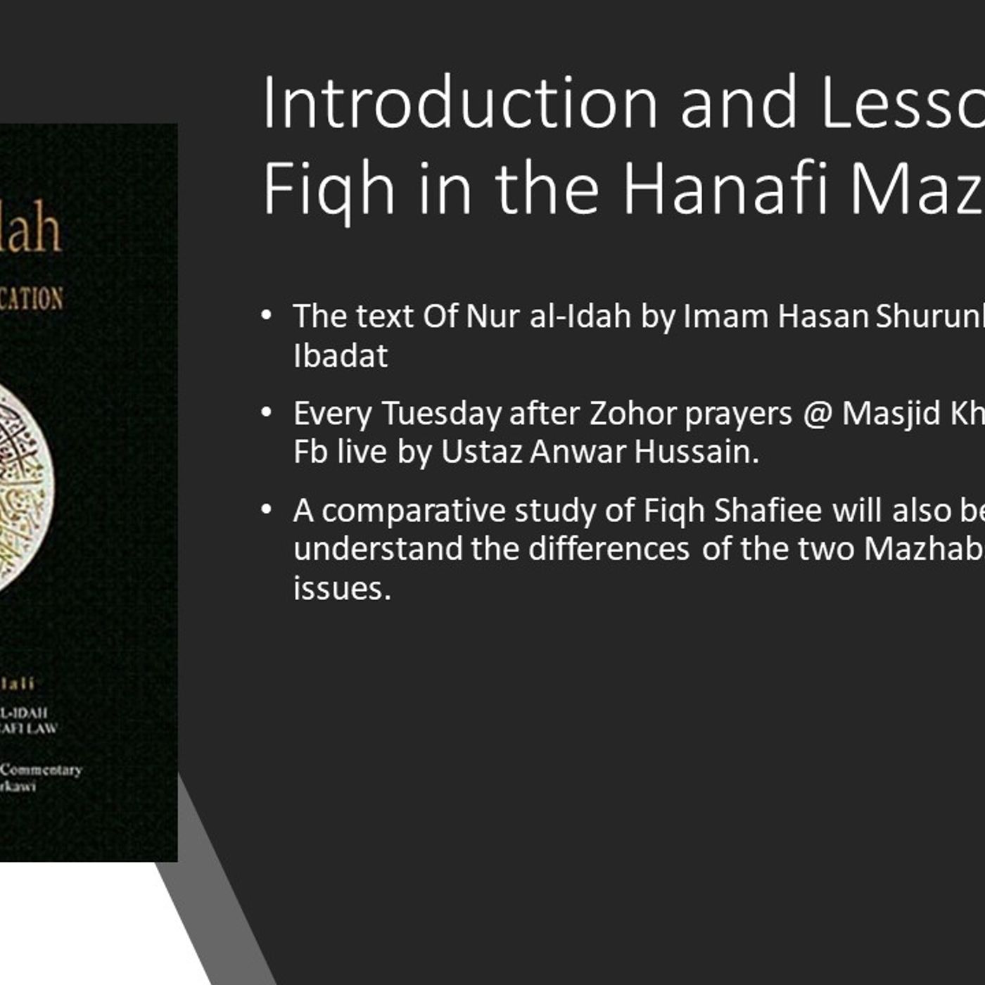 Kitab Nur Al Idah Fiqh Hanafi
