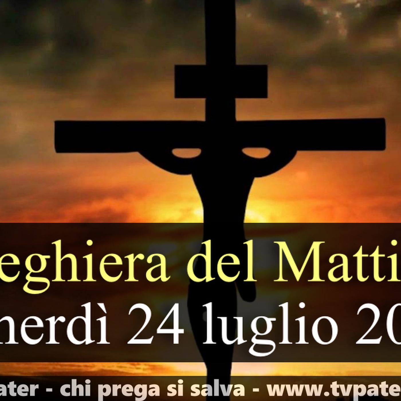 Preghiera del Mattino VENERDI 24 LUGLIO 2026 ❤️ Lodi Mattutine - Venerdì XVI Settimana T.O. episode artwork