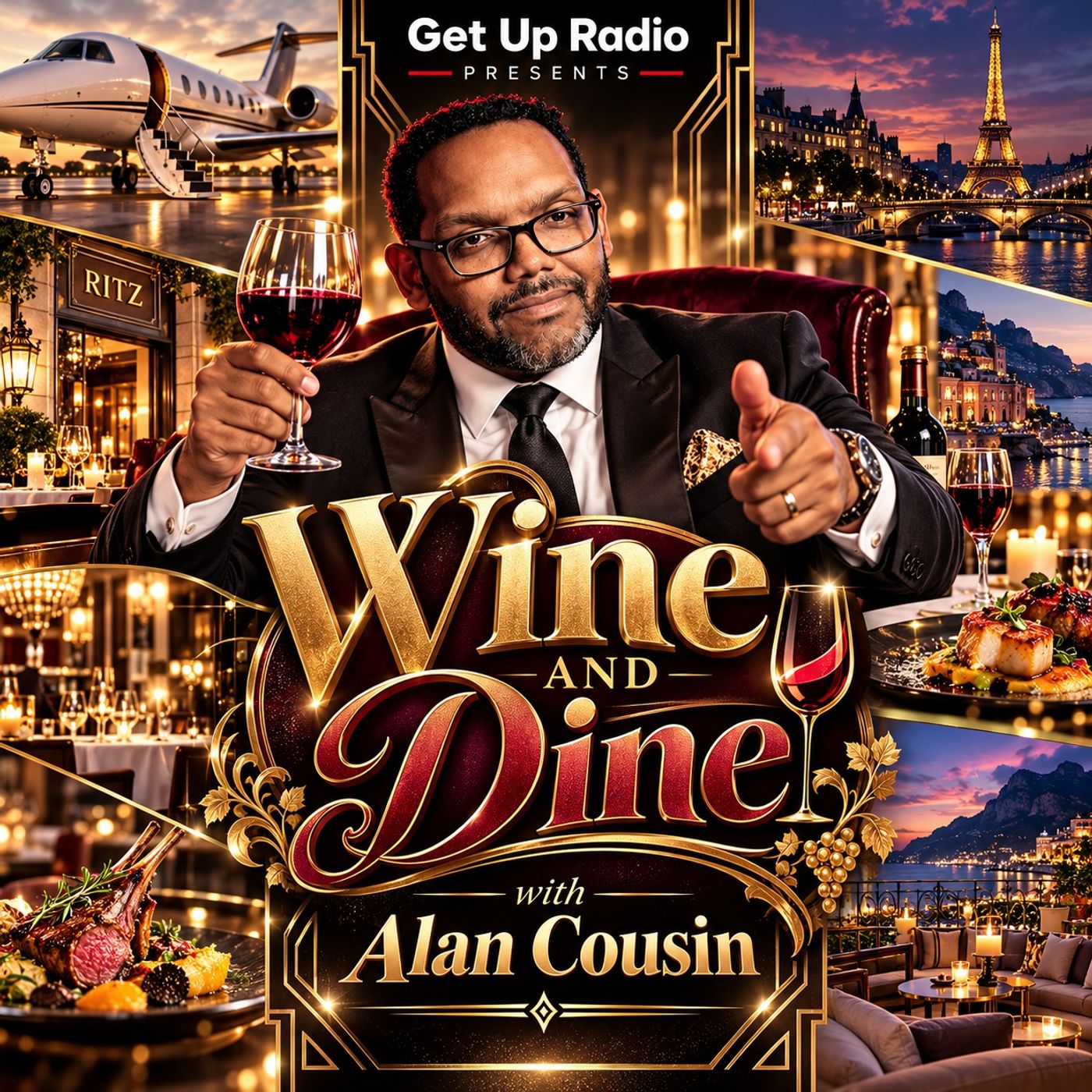 Wine and Dine with Alan Cousin cover art