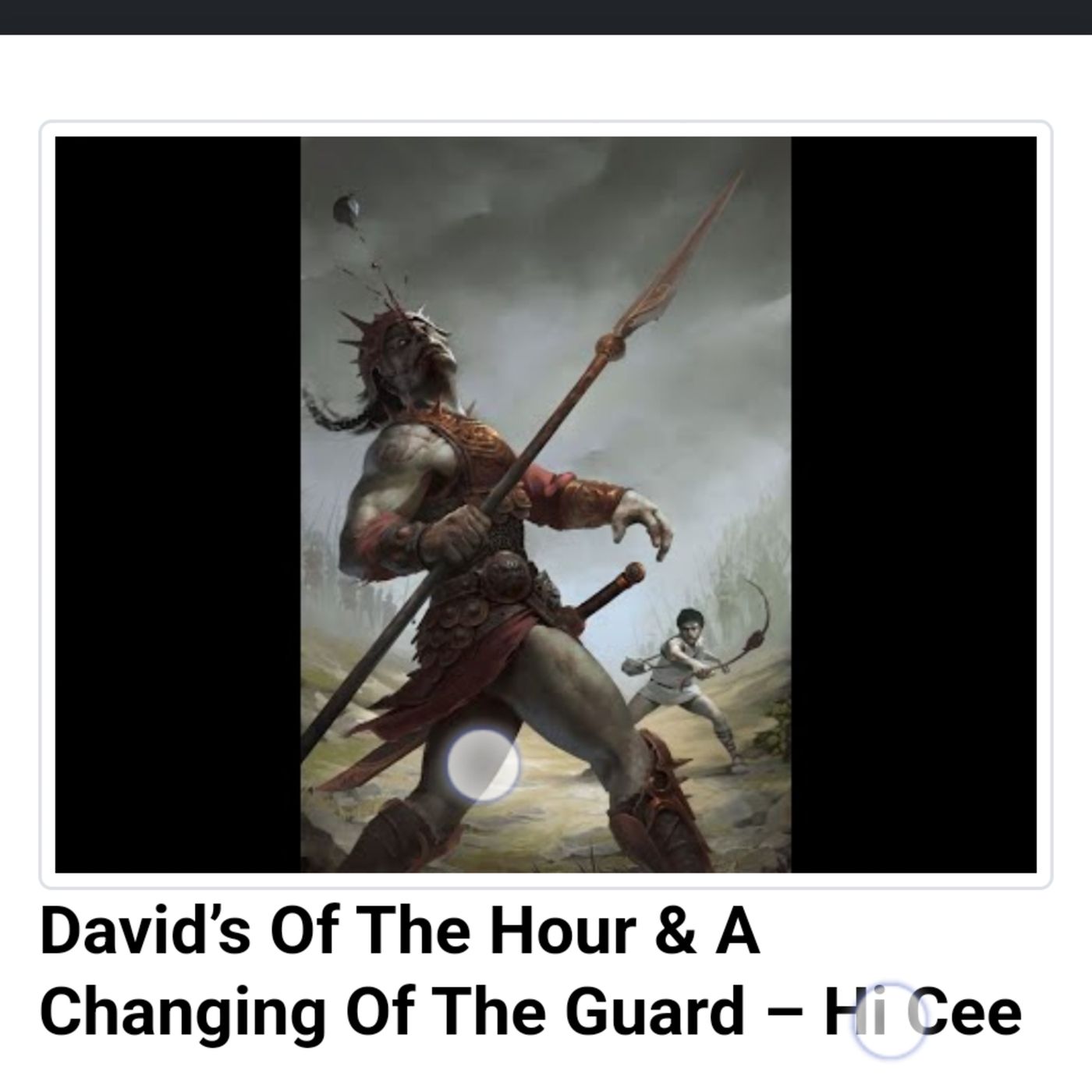 David’s Of The Hour & A Changing Of The Guard – Hi Cee episode artwork