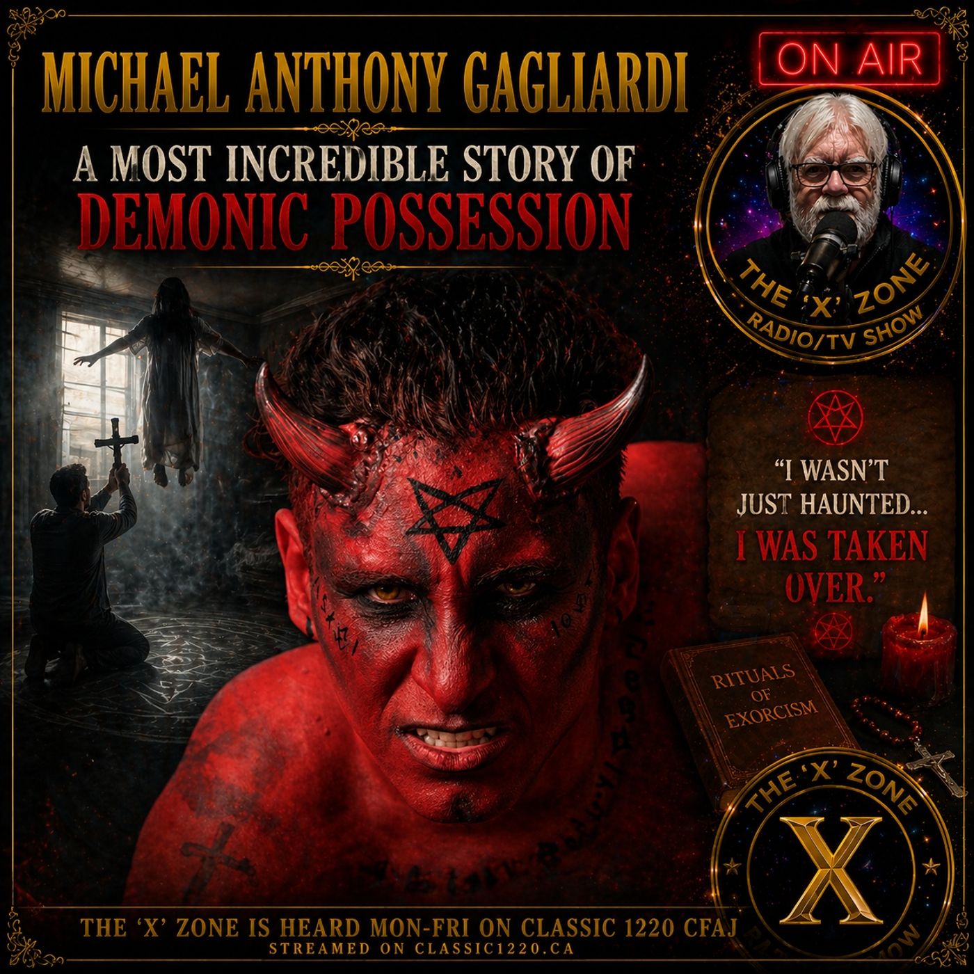 MICHAEL ANTHONY GAGLIARDI - A Most Incredible Story of Demonic Possession