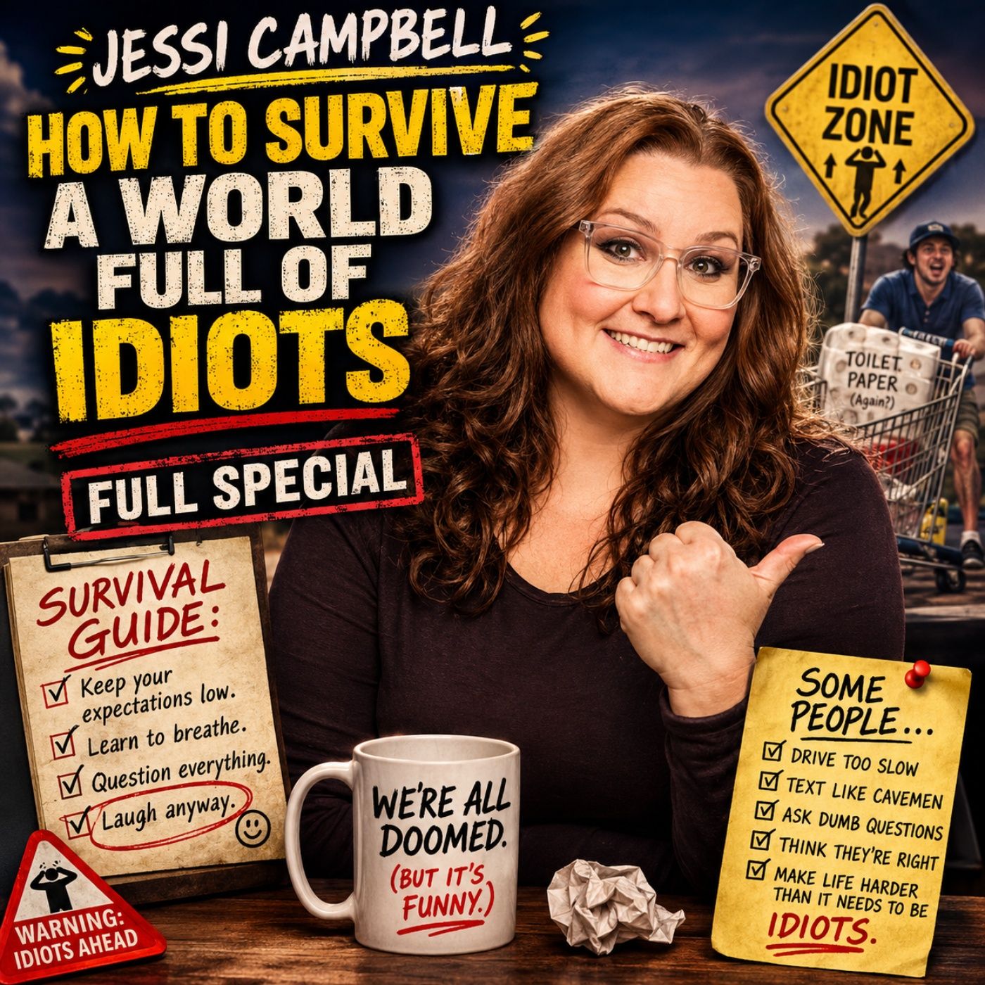 Jessi Campbell – How To Survive A World Full Of Idiots Full Special (Stand-up Comedy) episode artwork