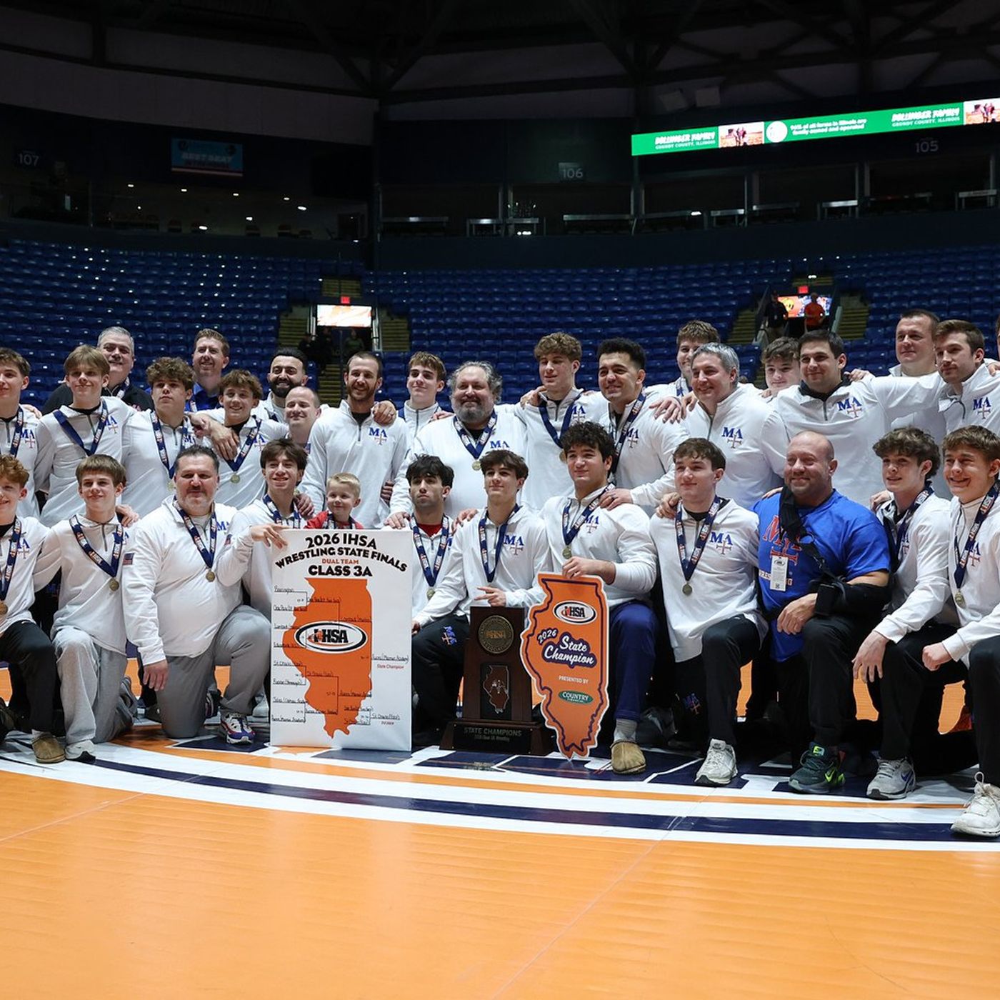 Marmion turns away longtime rival Montini, repeats as IHSA Class 3A state champion; St. Charles East third episode artwork
