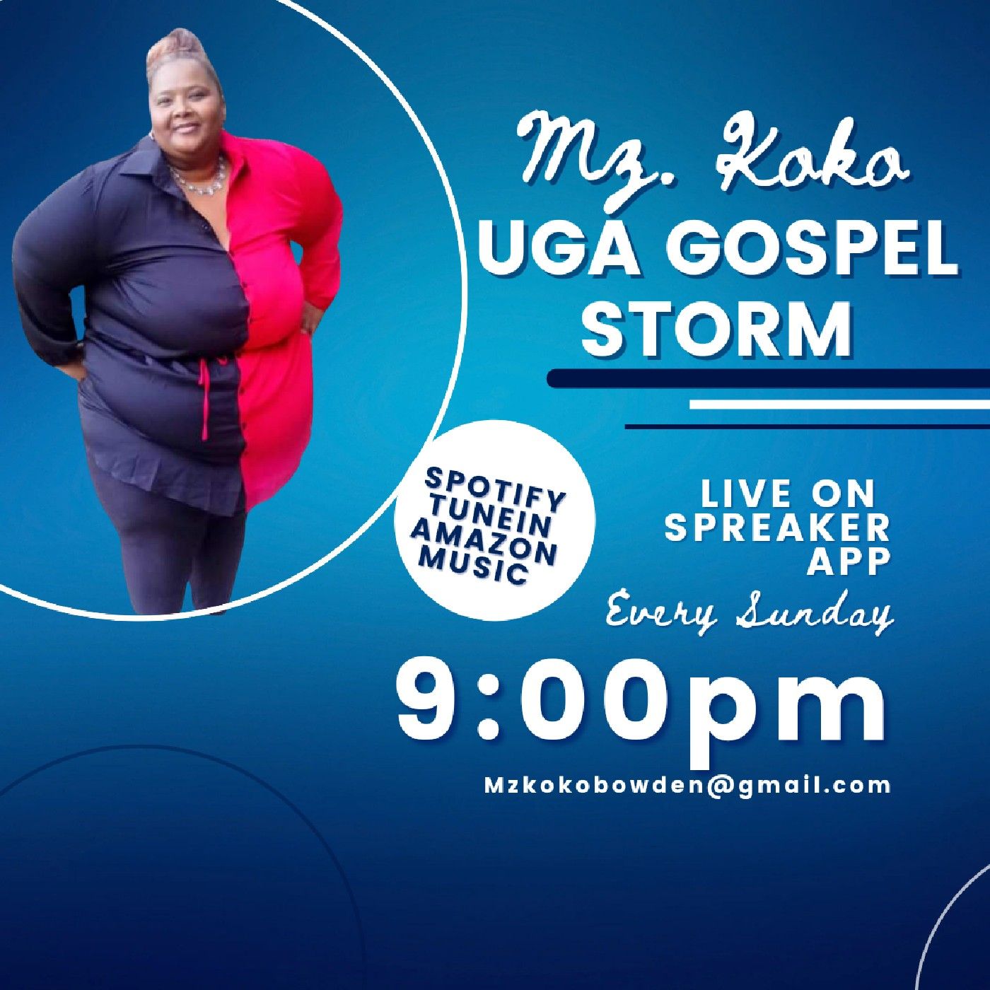 UGA Gospel Storm Show w/Mz Koko