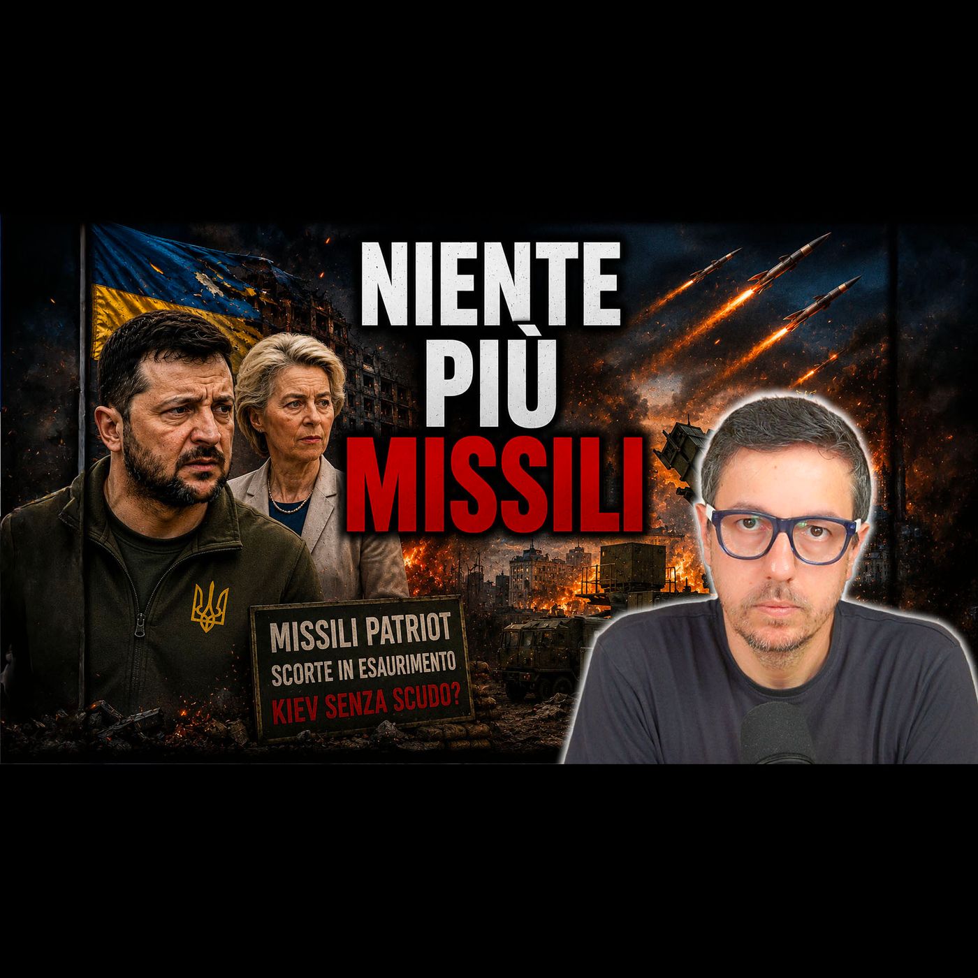 INFERNO SU KIEV. FINITI I MISSILI PER ZELENSKY? episode artwork