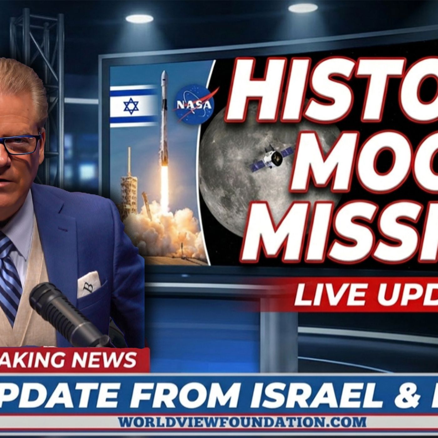 Update from Israel & NASA's Historic Flight Around the Moon