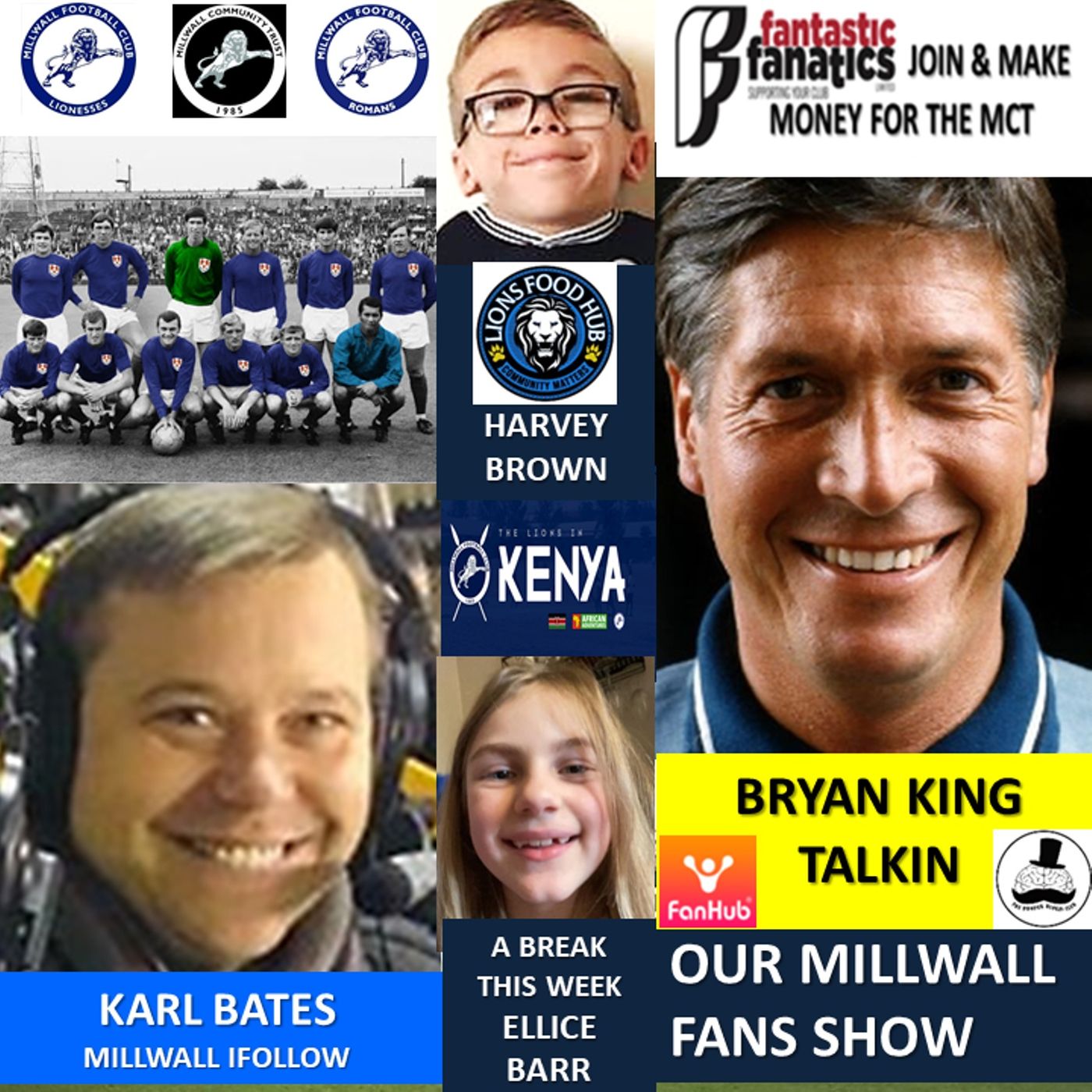 OUR MILLWALL FAN SHOW Sponsored by Dean Wilson Family Funeral Directors 030921 episode artwork