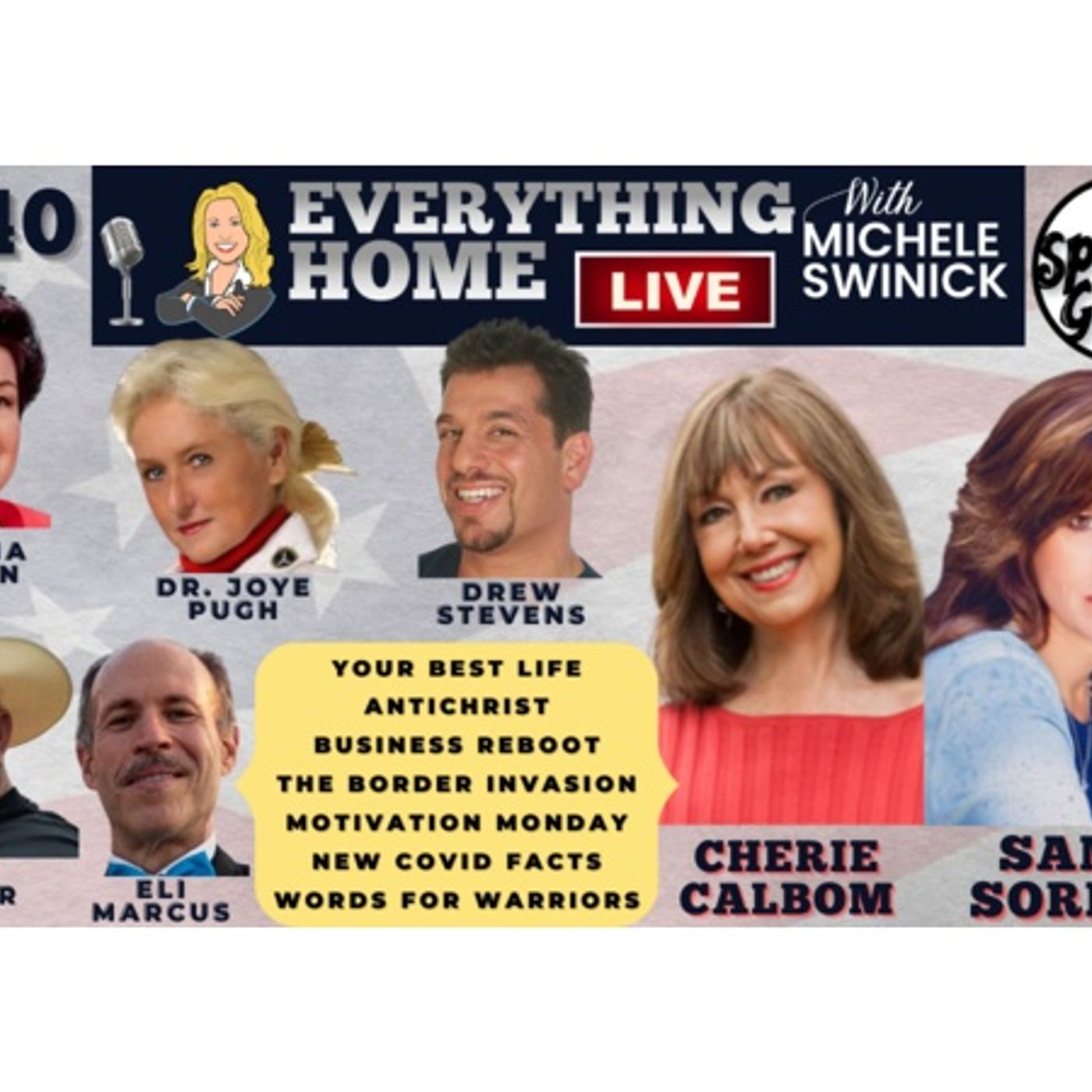 240 LIVE: SAM SORBO + Best Life, Antichrist, Biz Reboot, Border, Motivate, Covid episode artwork