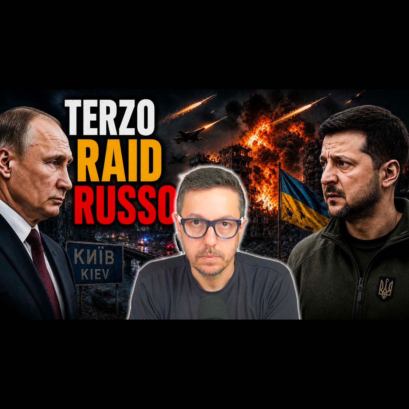 TERZO MASSICCIO RAID RUSSO SU KIEV IN UNA SETTIMANA