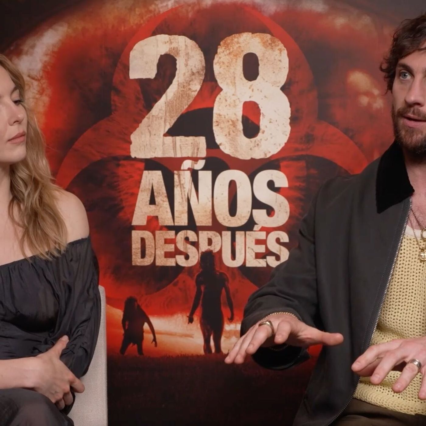 Entrevista a Aaron Taylor-Johnson y Jodie Comer por '28 años después': "Tiene un trauma que proyecta sobre su hijo"