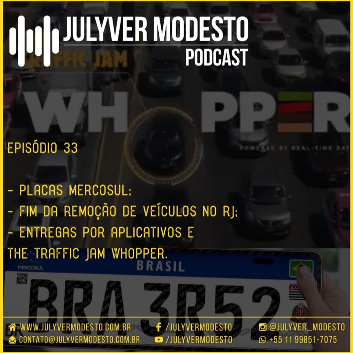 Trânsito, por Julyver Modesto