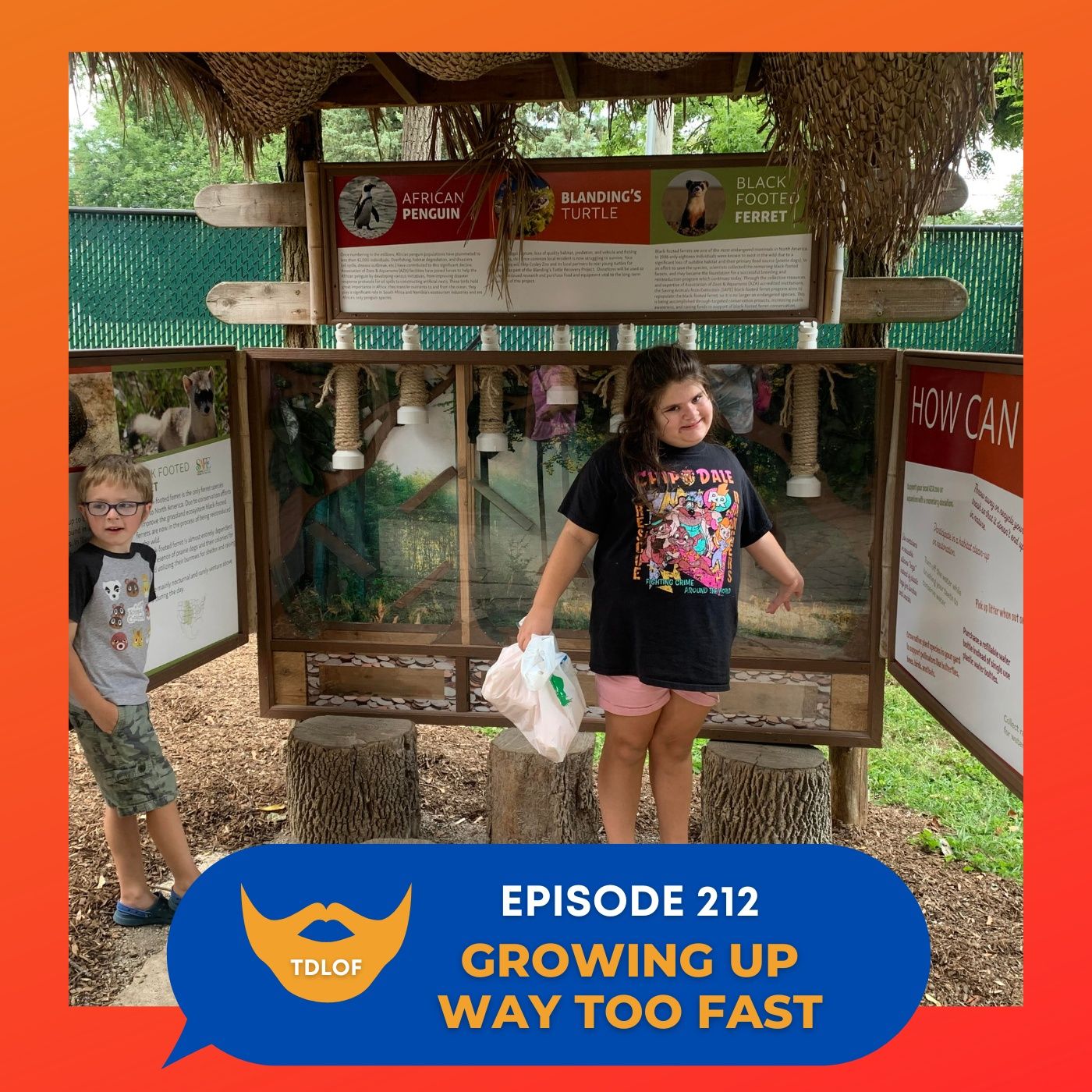 Episode 212: Growing Up Way Too Fast episode artwork