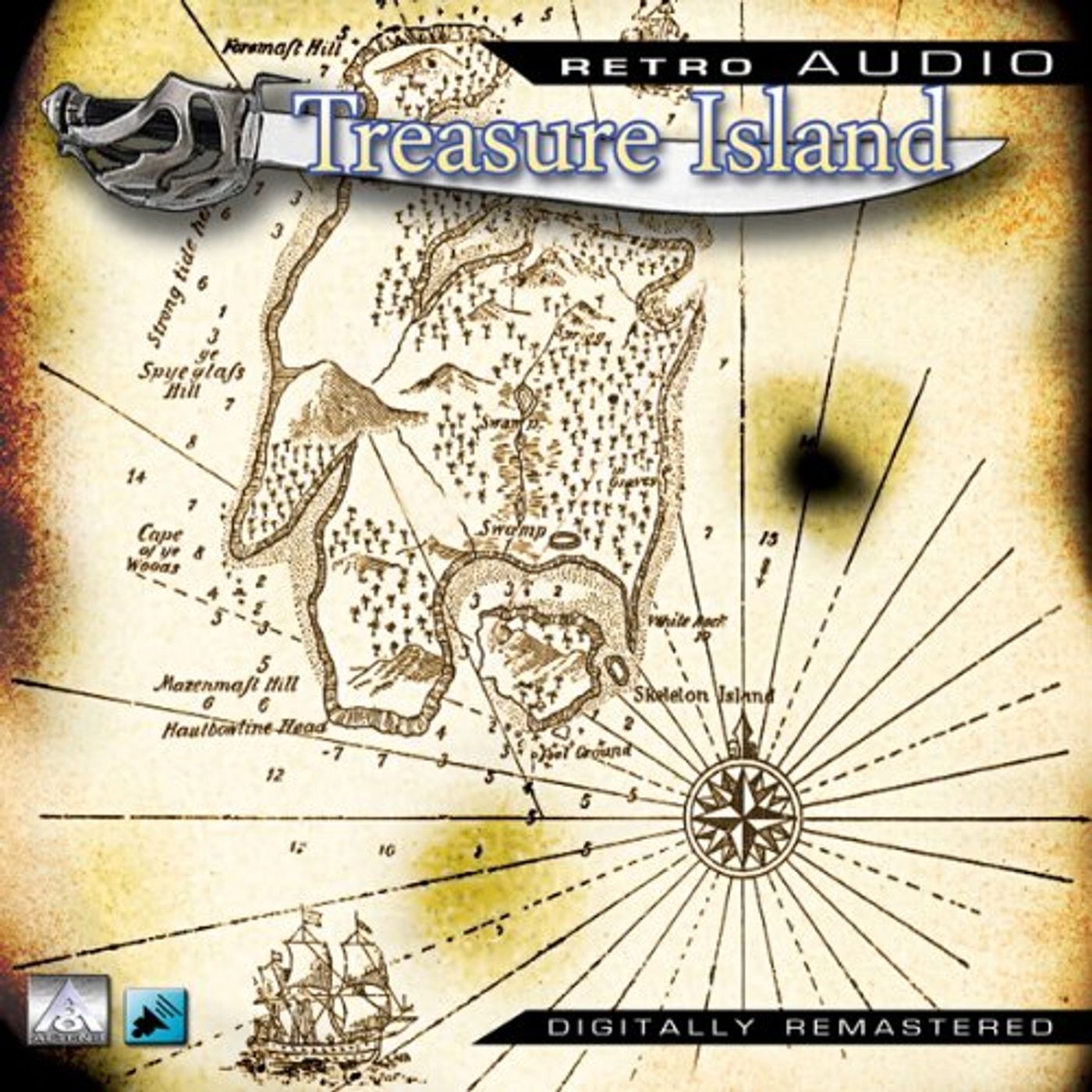 Treasure Island: Retro Audio (Dramatised) Audiobook by Robert Louis Stevenson episode artwork