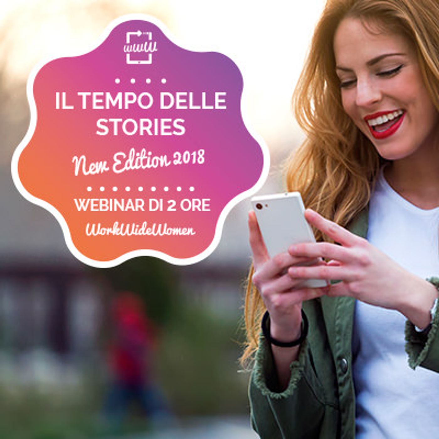 Webinar "Il tempo delle Stories 2" 21.06.2018 - Intervista a Simonetta Pozzi