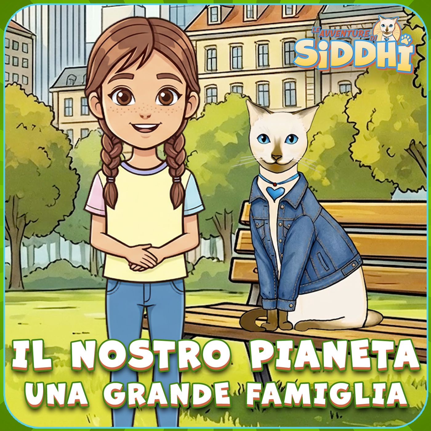 IL MONDO DI OGGI 🌍 Siddhi e la Grande Famiglia della Terra 🐈 episode artwork
