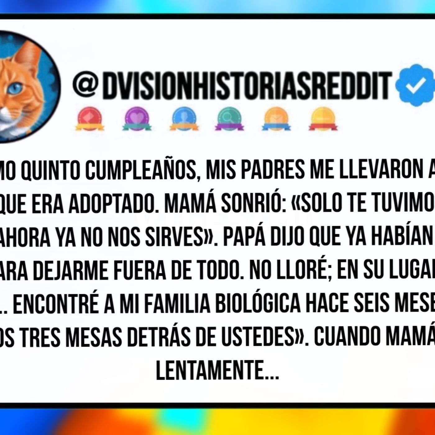 En Mi Vigésimo Quinto Cumpleaños, Mis Padres Me Llevaron A Cenar Para Decirme Que Era Adoptado. Mamá Sonrió: «solo Te Tuvimos...