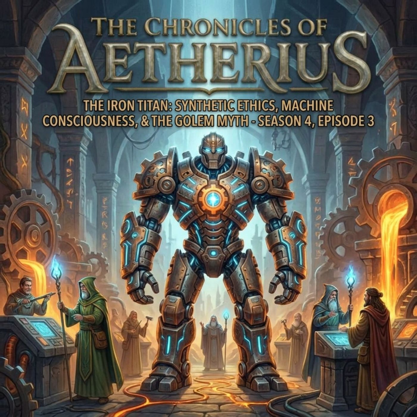 The Iron Titan: Synthetic Ethics, Machine Consciousness, and the Golem Myth episode artwork
