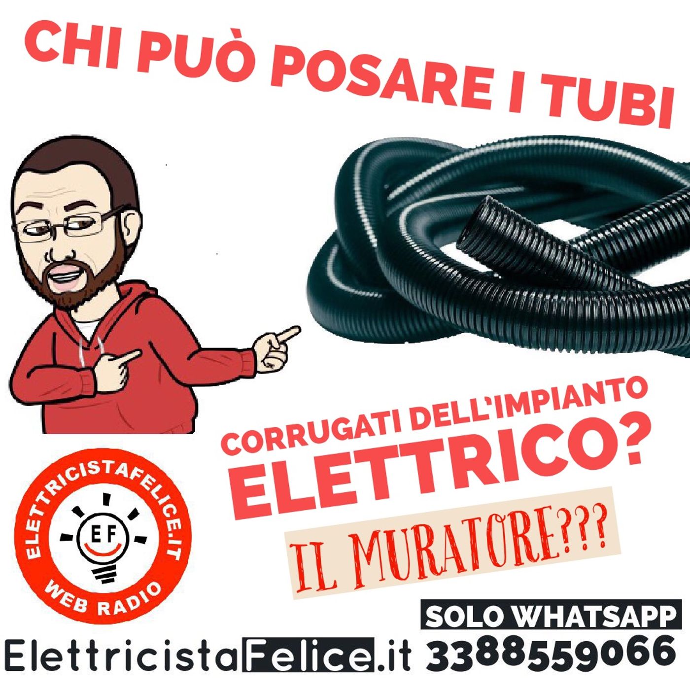 #23 Chi può posare i tubi corrugati dell'impianto elettrico?