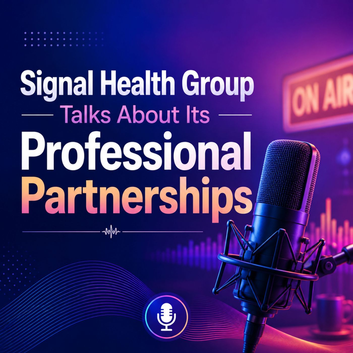 Signal Health Group Talks About Its Professional Partnerships episode artwork